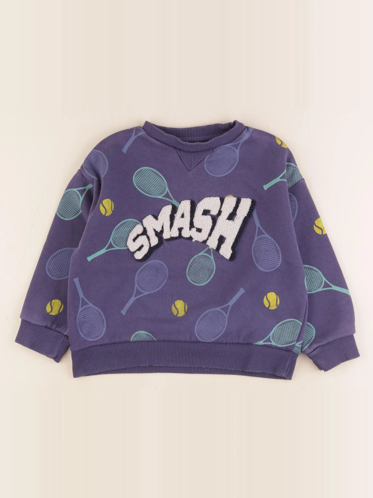 Vertbaudet - sweat bleu - 5 ans
