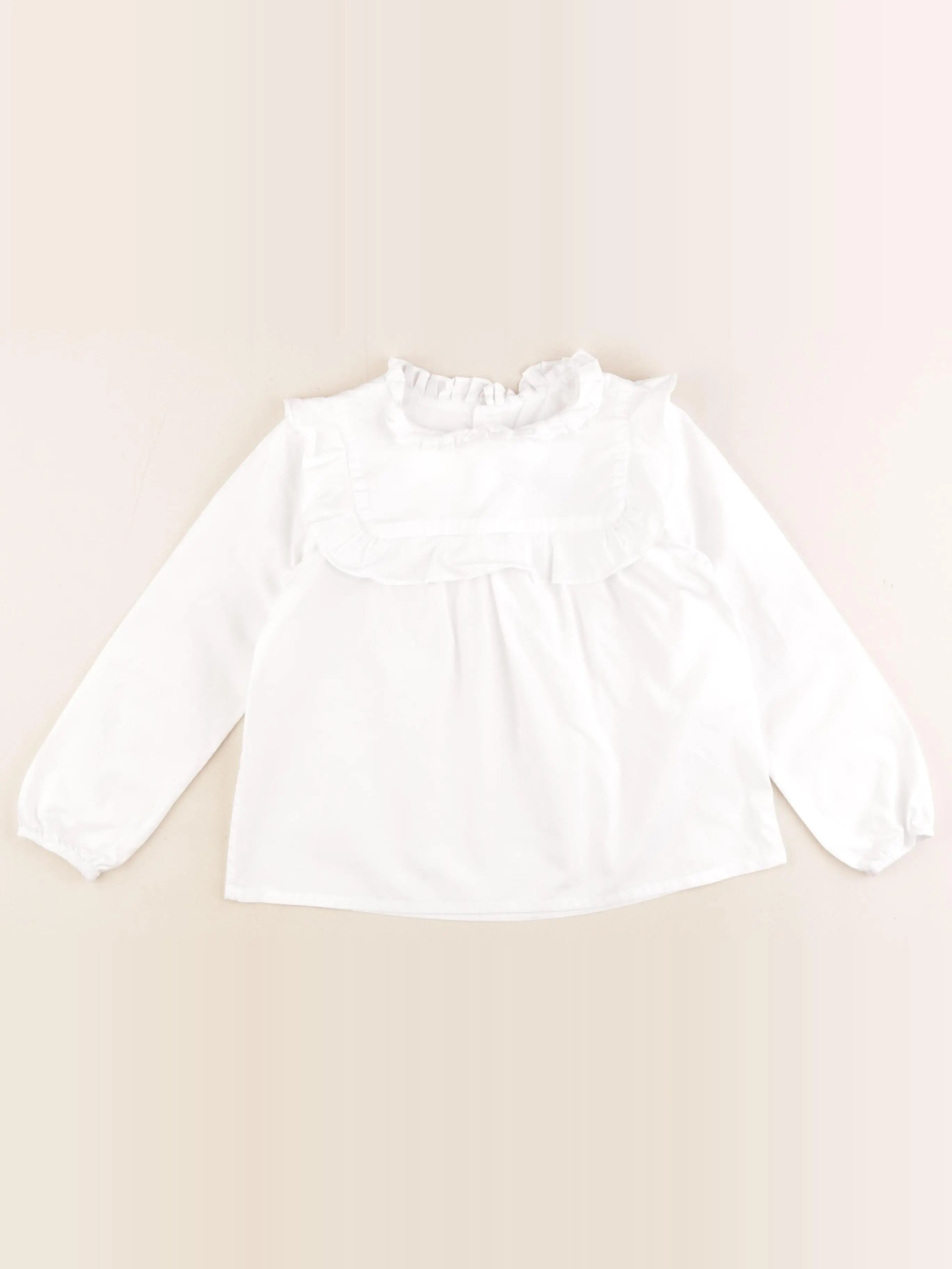 Jacadi - blouse blanc - 6 ans