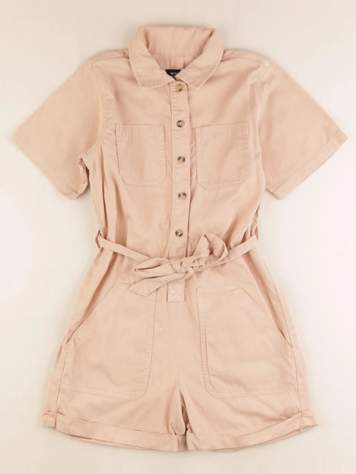 Monoprix - combinaison beige - 12 ans