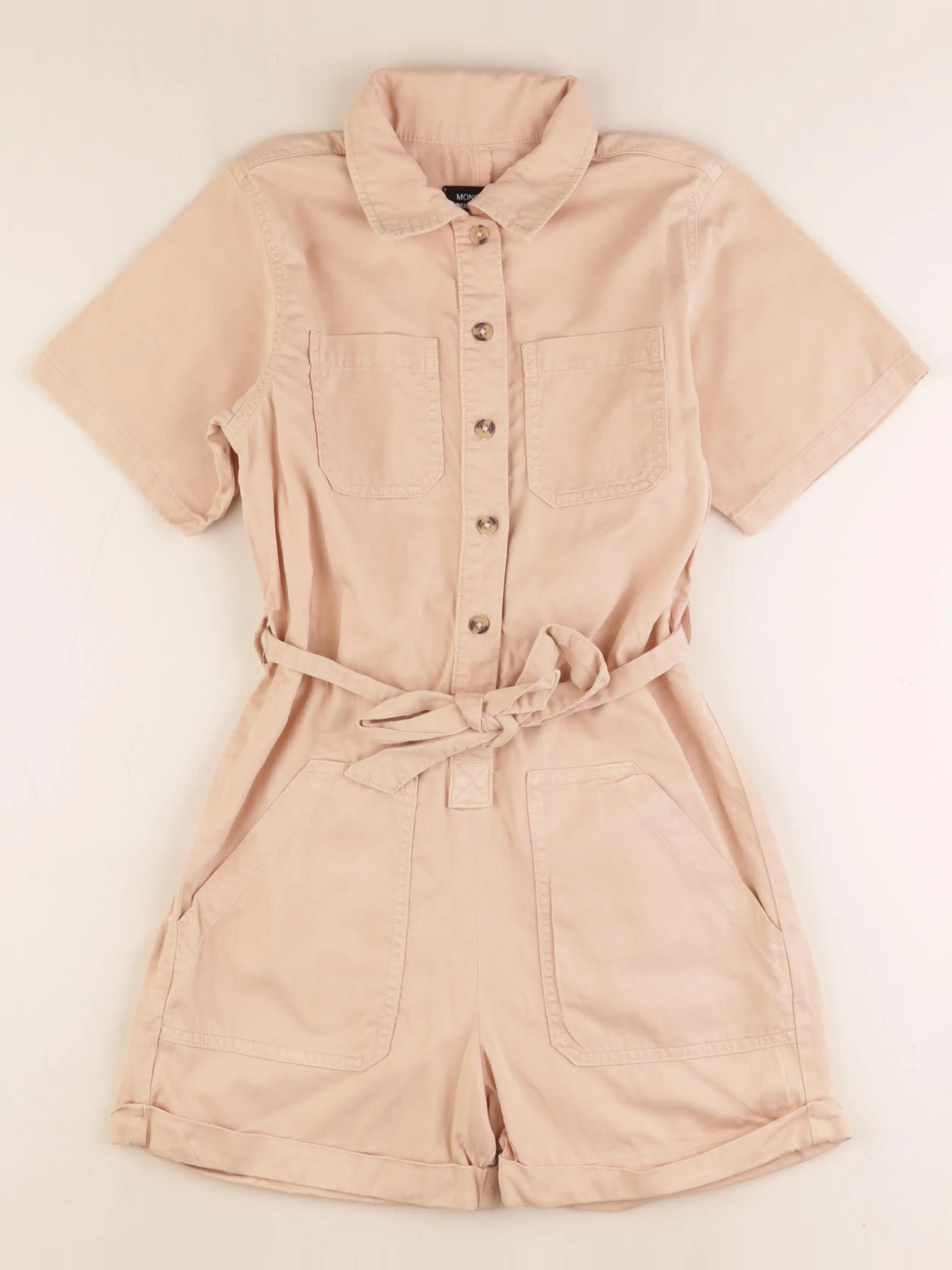 Monoprix - combinaison beige - 12 ans
