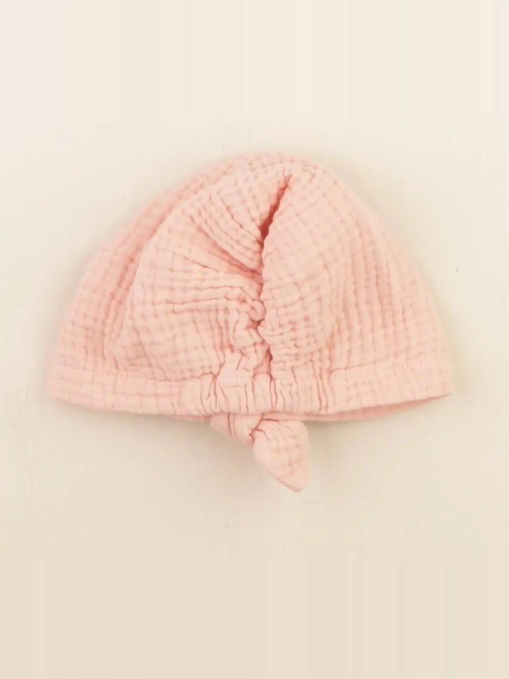 Vertbaudet - bonnet rose - 3/6 mois