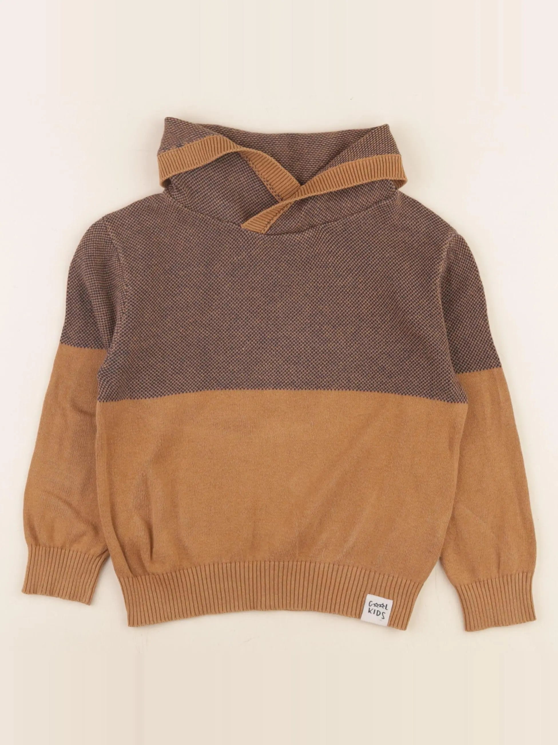 Vertbaudet - pull marron - 5 ans