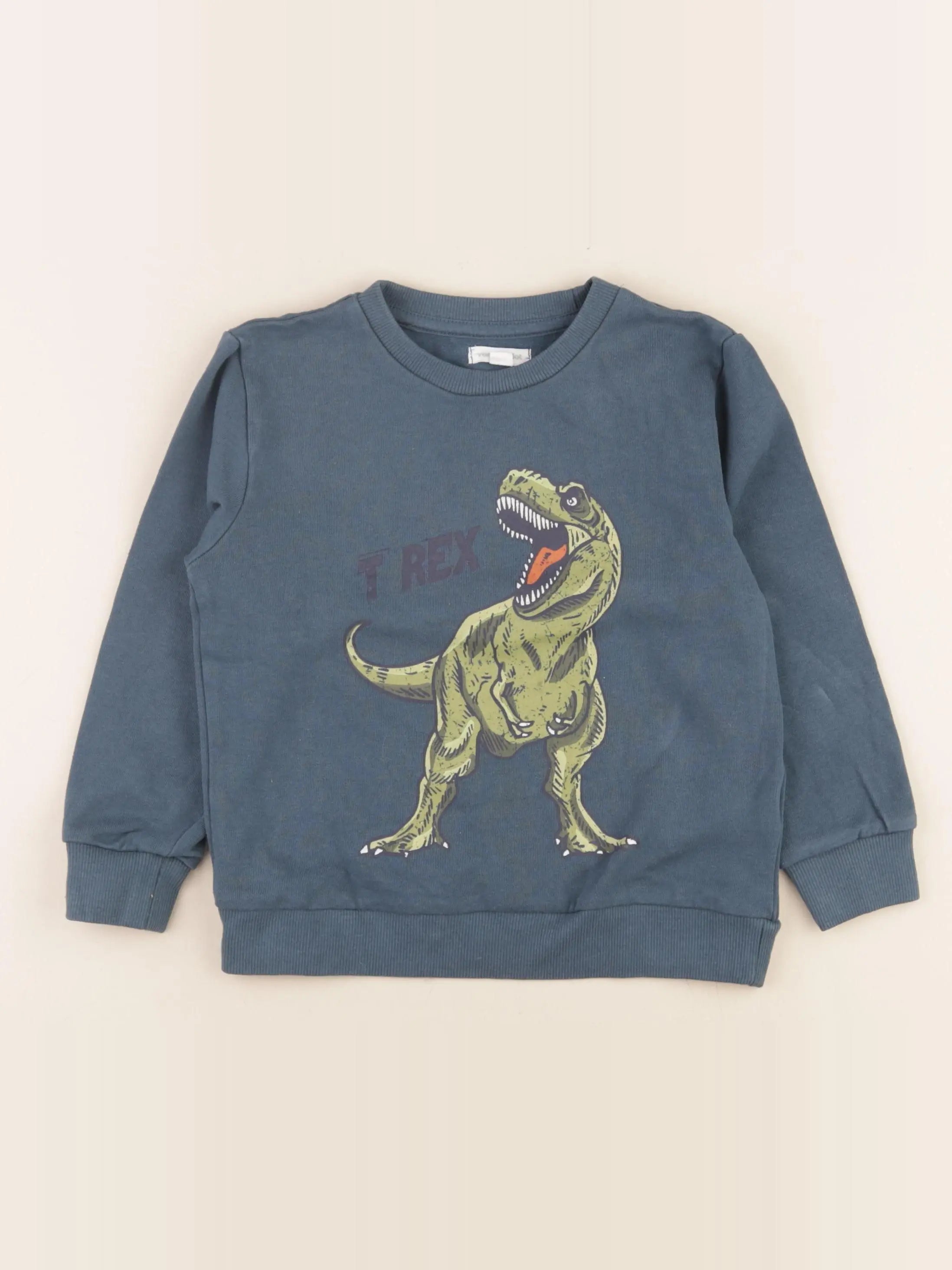 Vertbaudet - sweat bleu - 5 ans