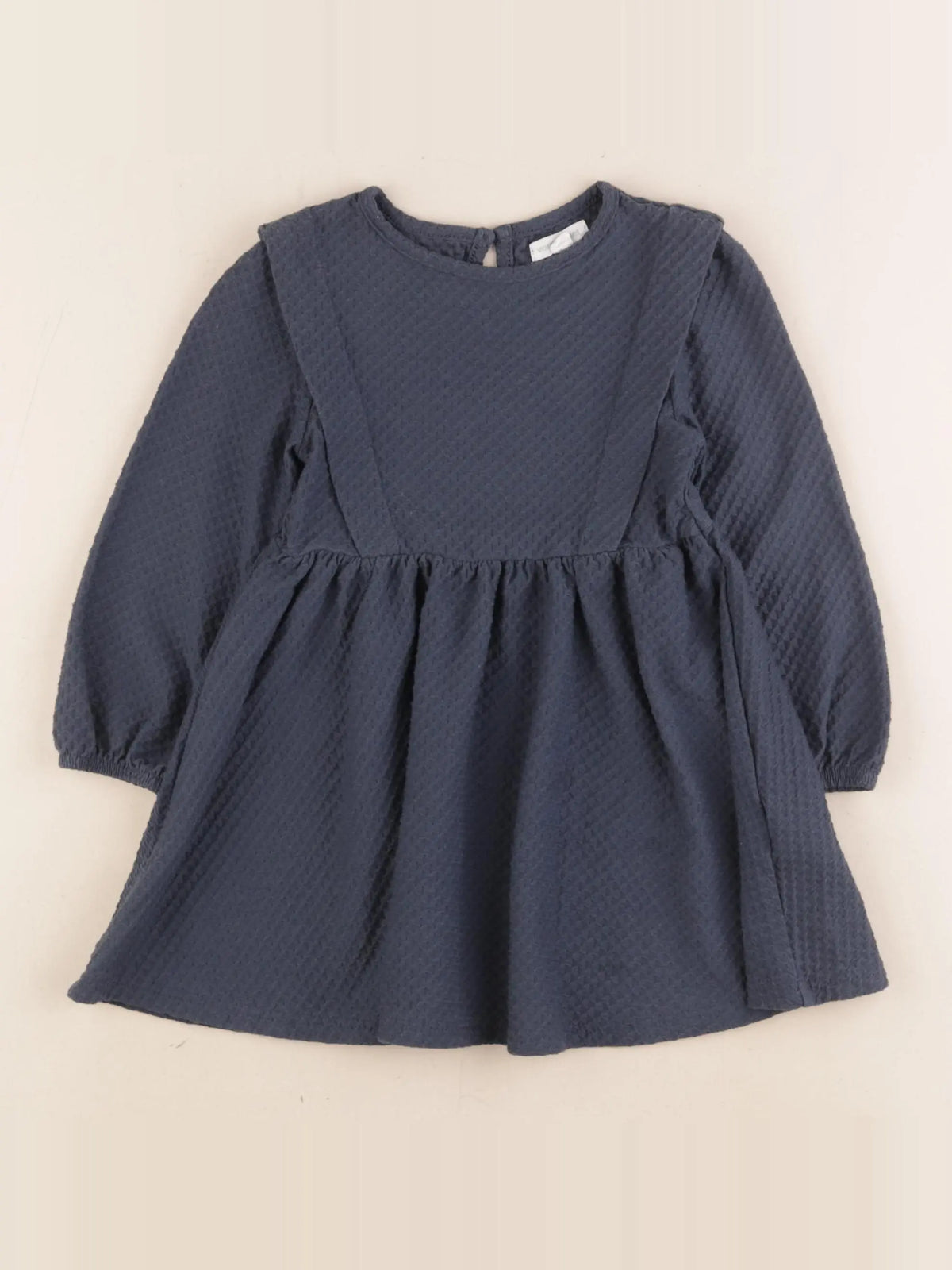 Vertbaudet - robe bleu - 2 ans