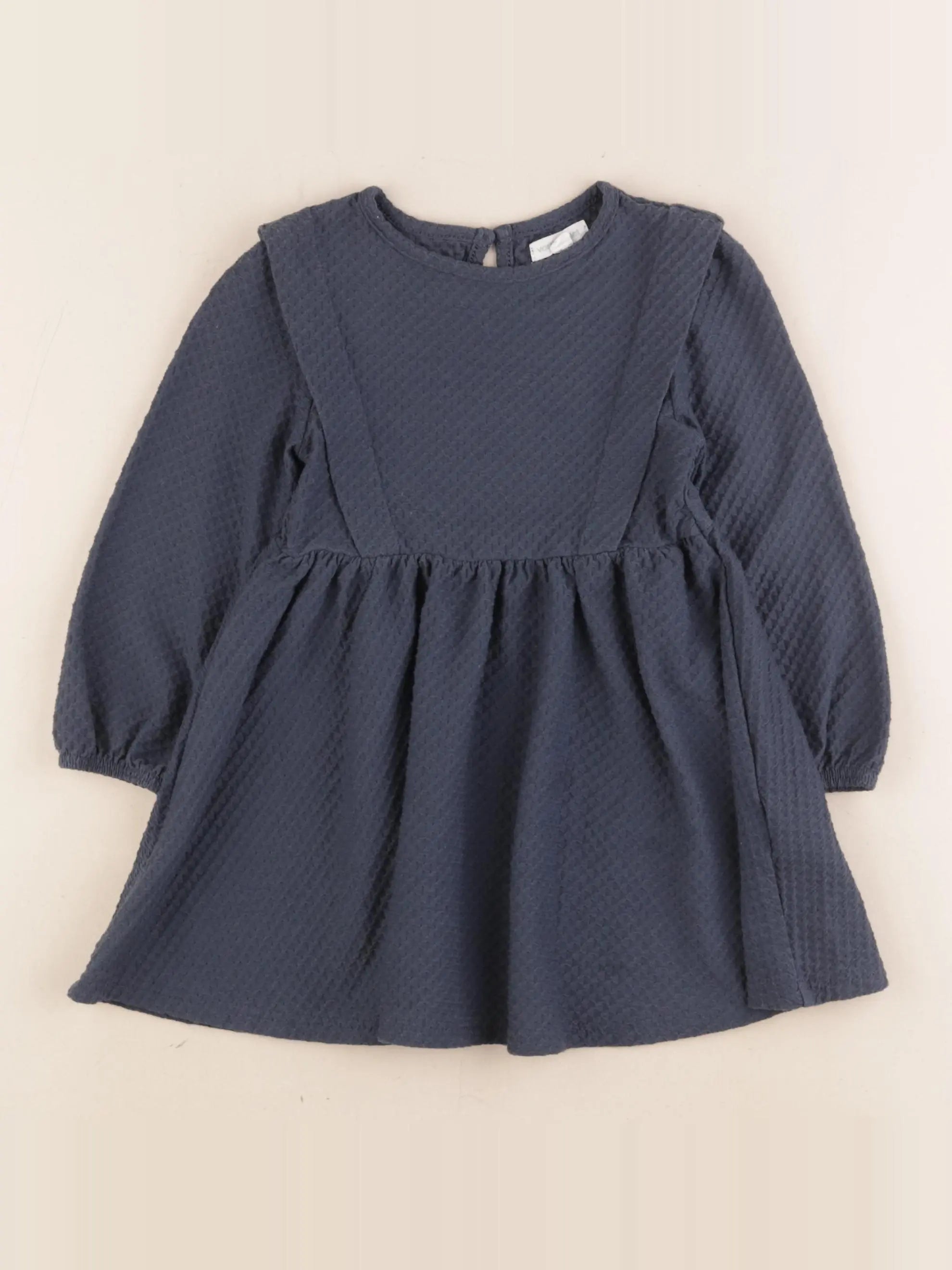 Vertbaudet - robe bleu - 2 ans