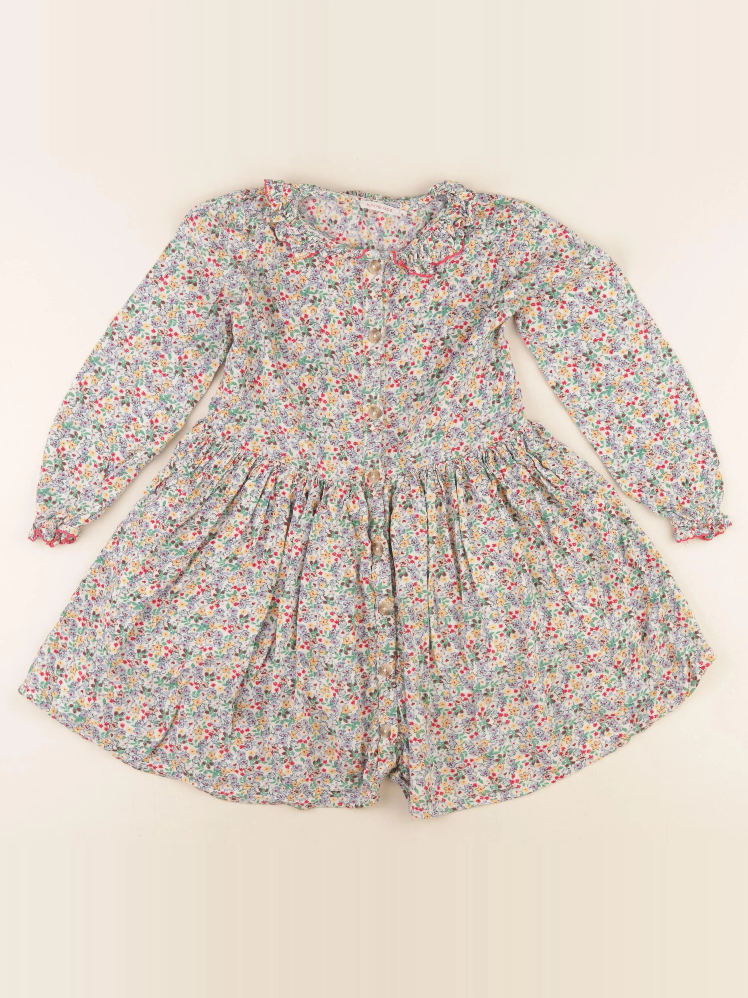 Monoprix - robe multicolore - 8 ans