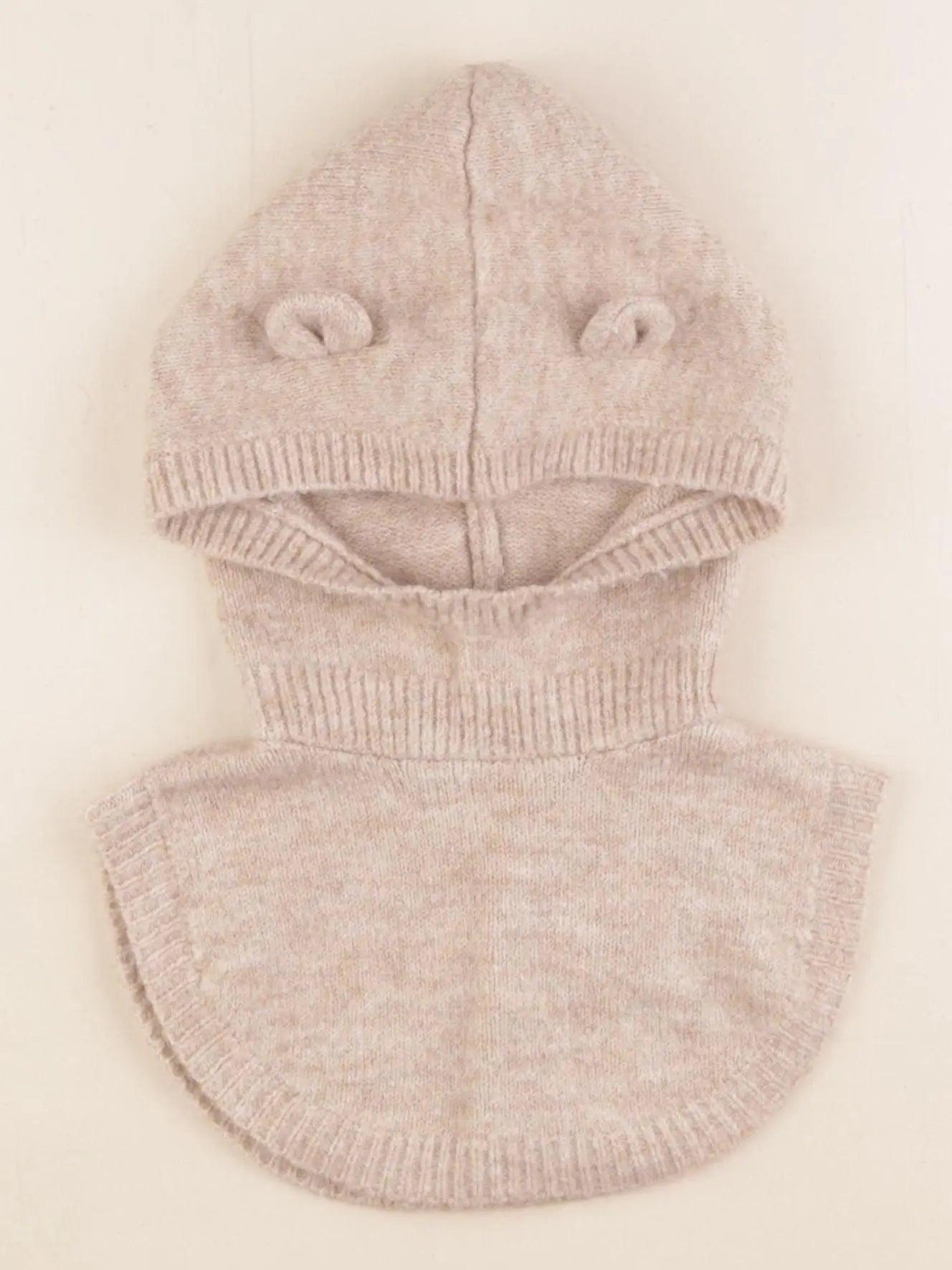 Vertbaudet - cagoule beige - 24/36 mois