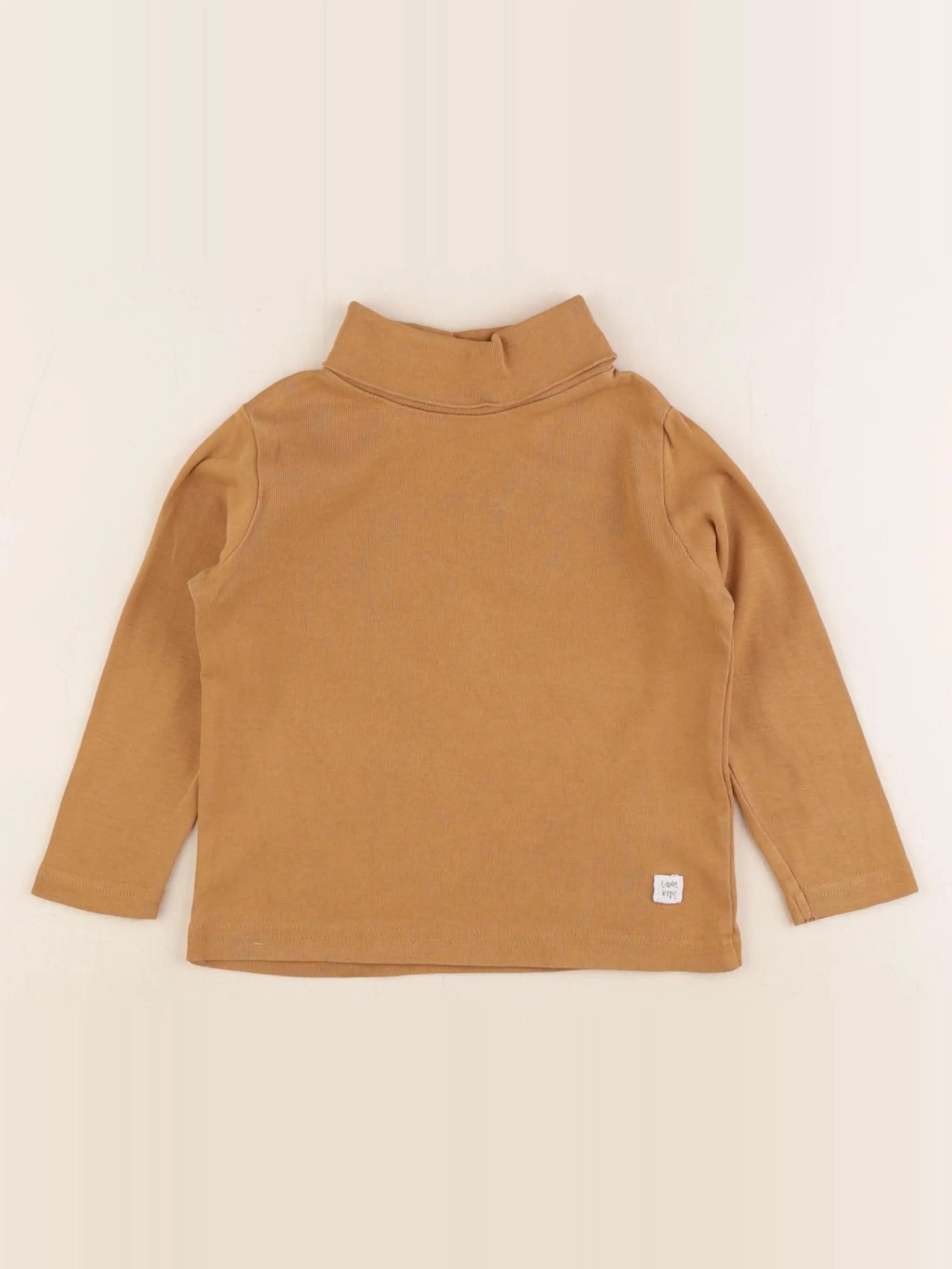 Vertbaudet - sous-pull marron - 3 ans