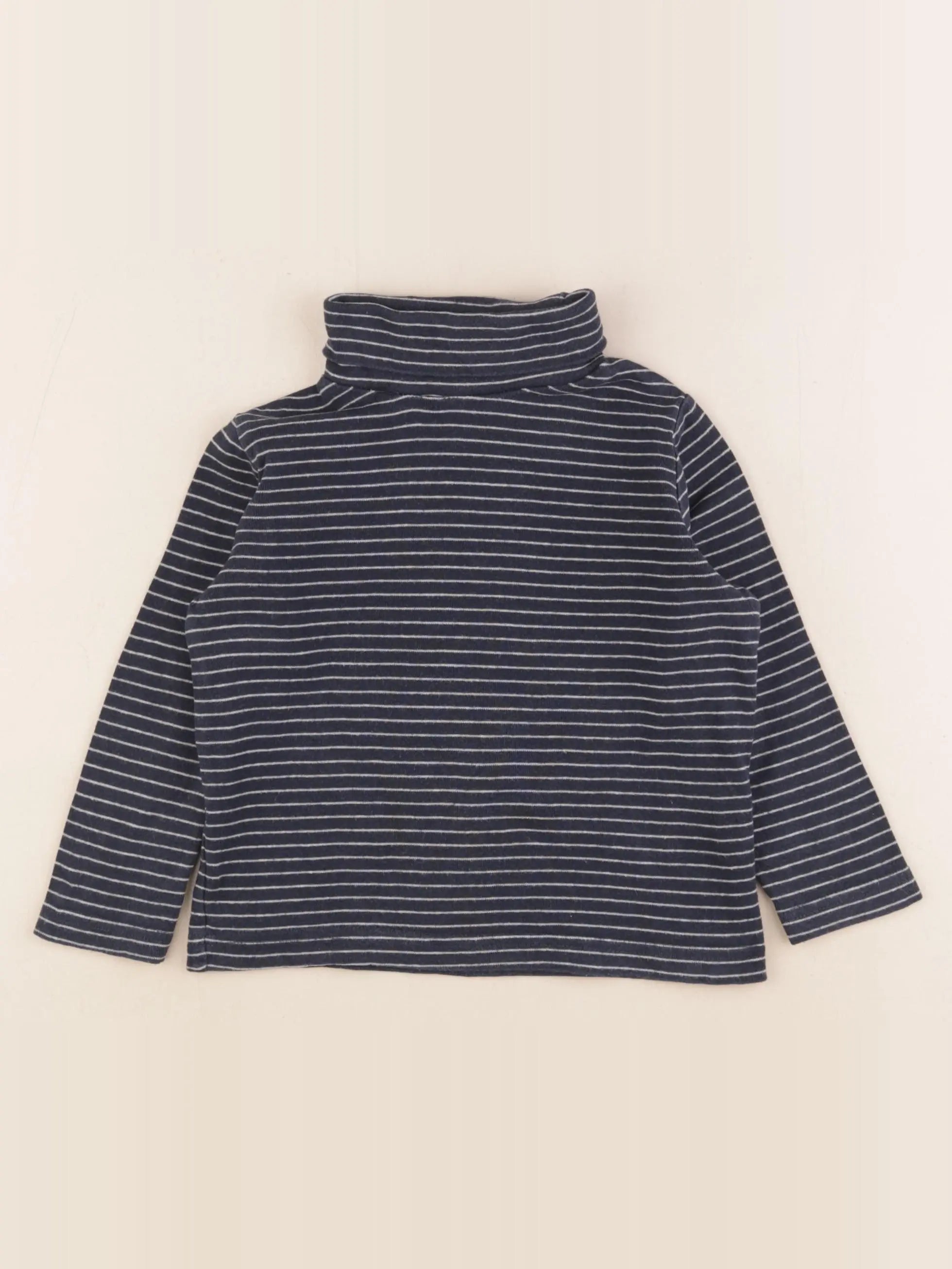 Vertbaudet - sous-pull bleu - 3 ans