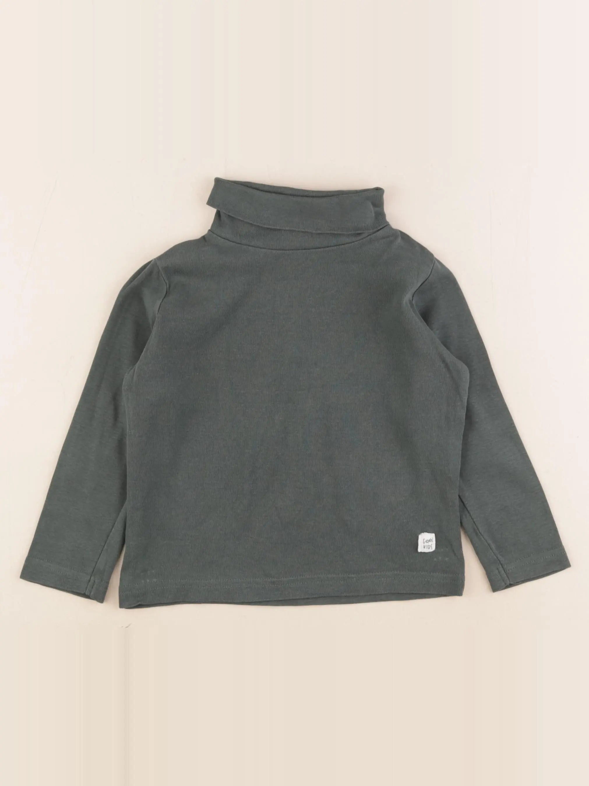 Vertbaudet - sous-pull vert - 3 ans