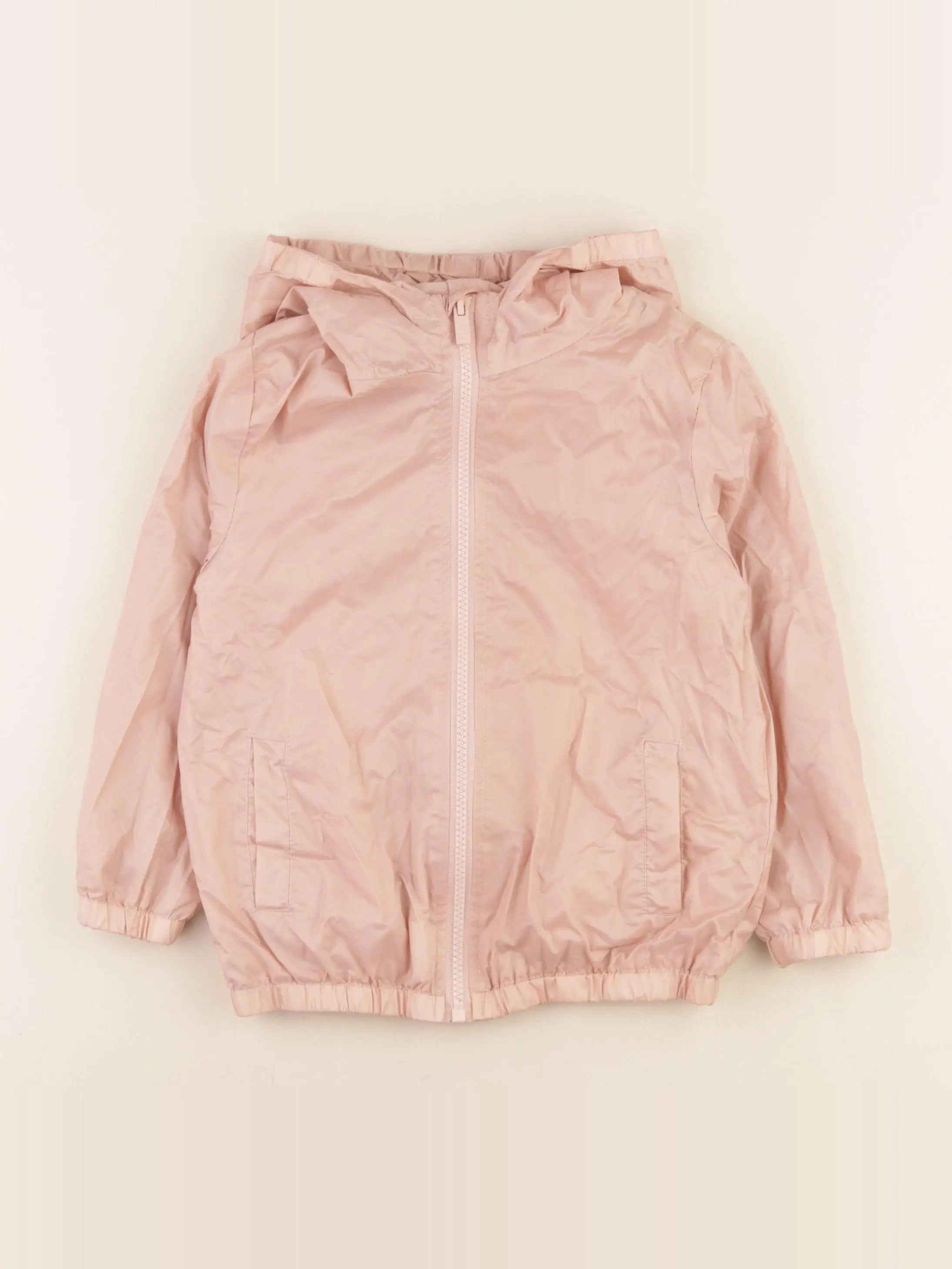 Vertbaudet - coupe-vent rose - 4 ans