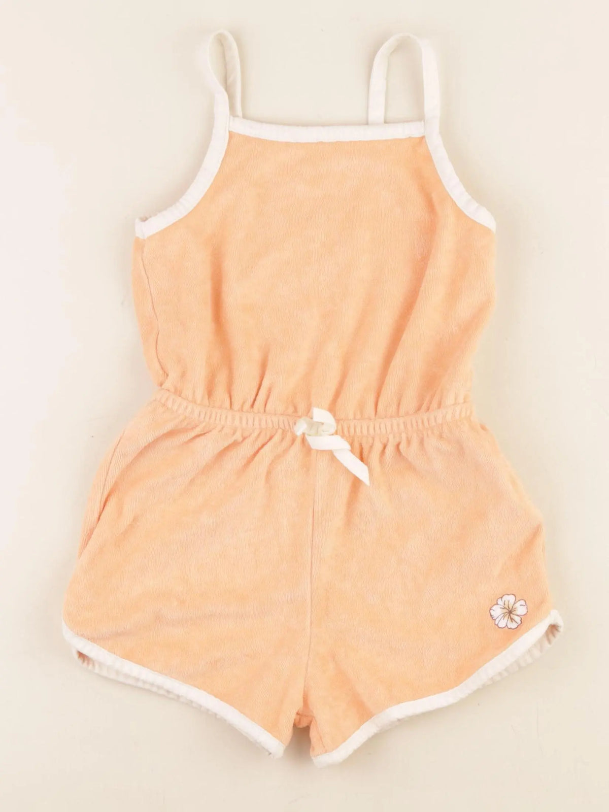 Vertbaudet - combinaison orange - 4 ans