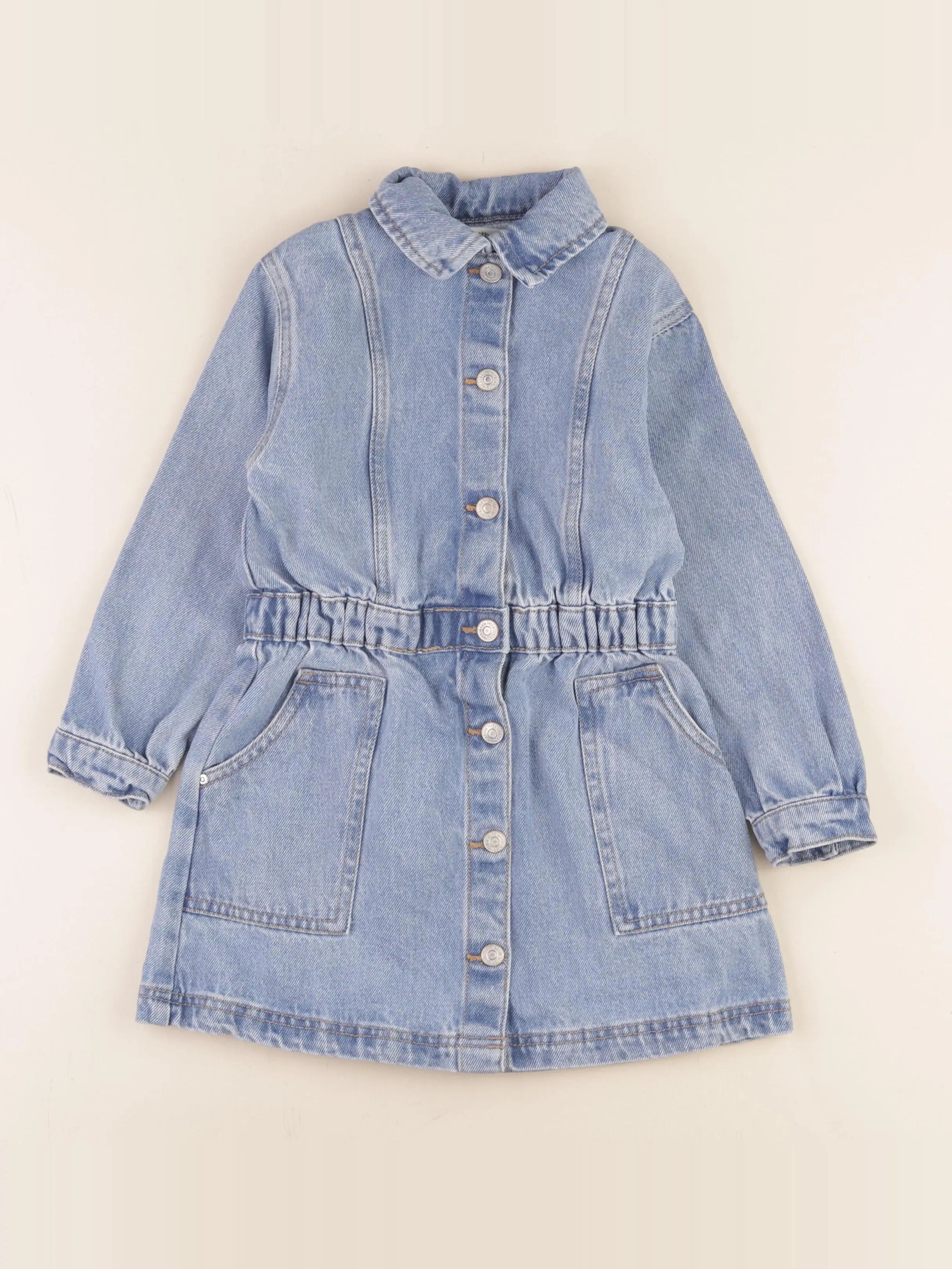 Vertbaudet - robe bleu - 6 ans
