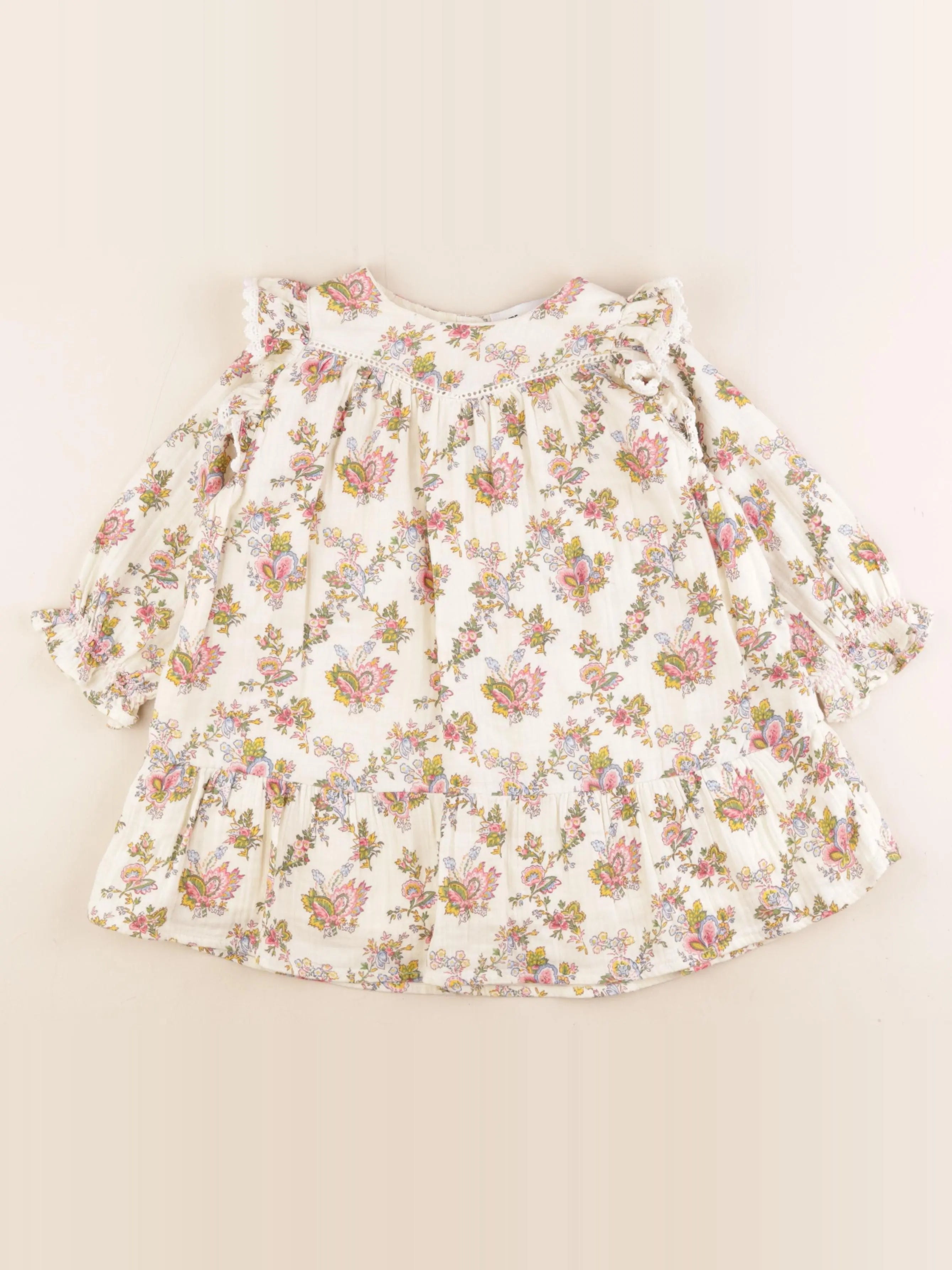 Louise Misha - robe beige - 2 ans