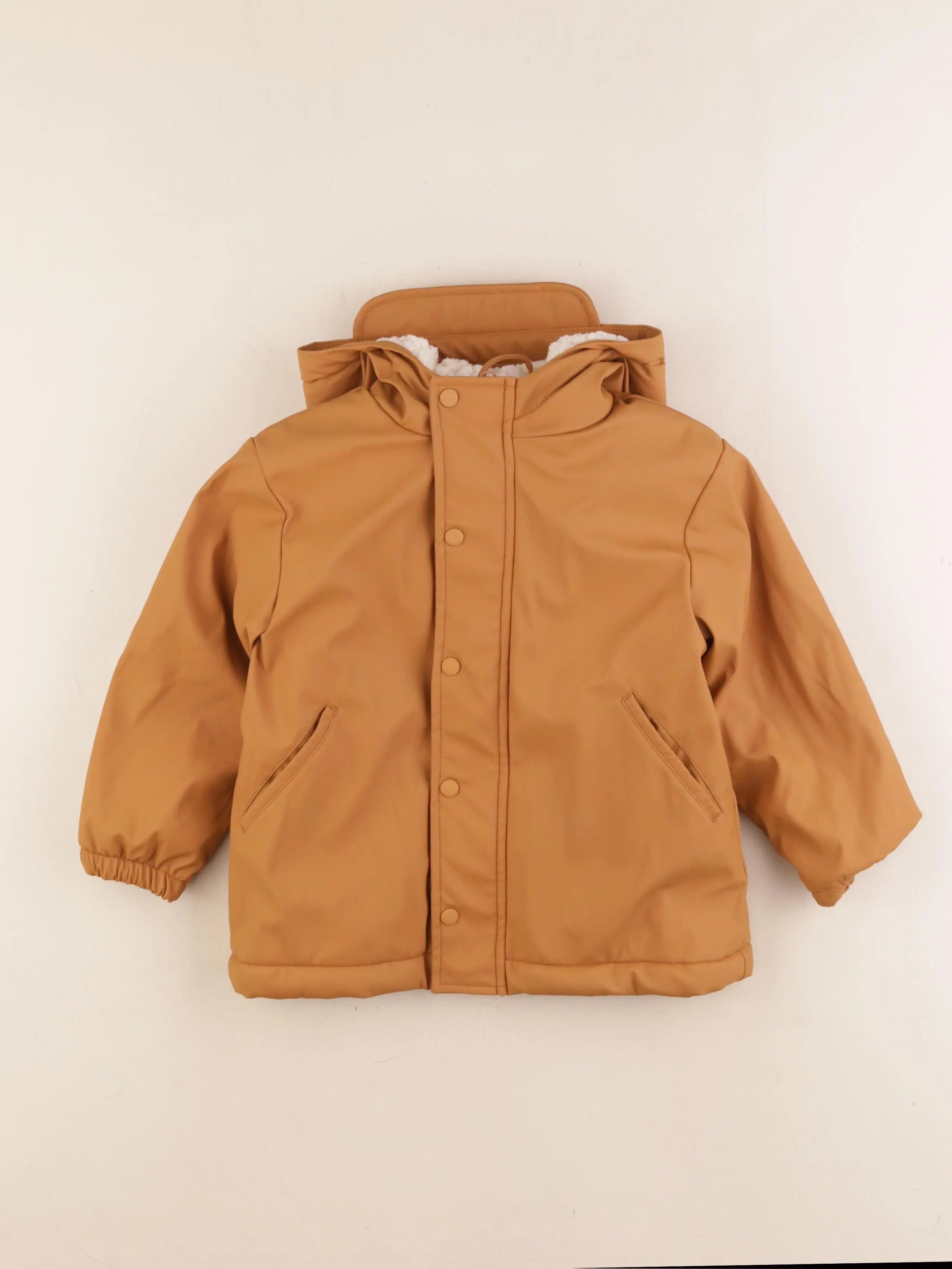 Vertbaudet - imperméable marron - 3 ans