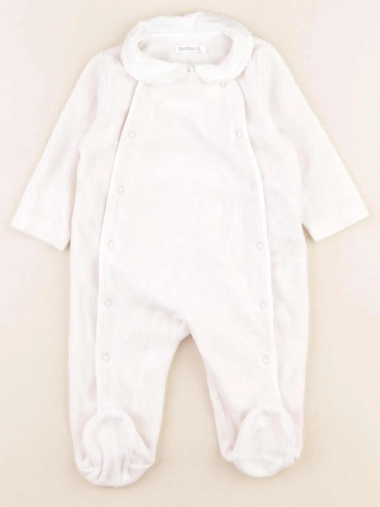Boutchou - pyjama velours rose - 3 mois