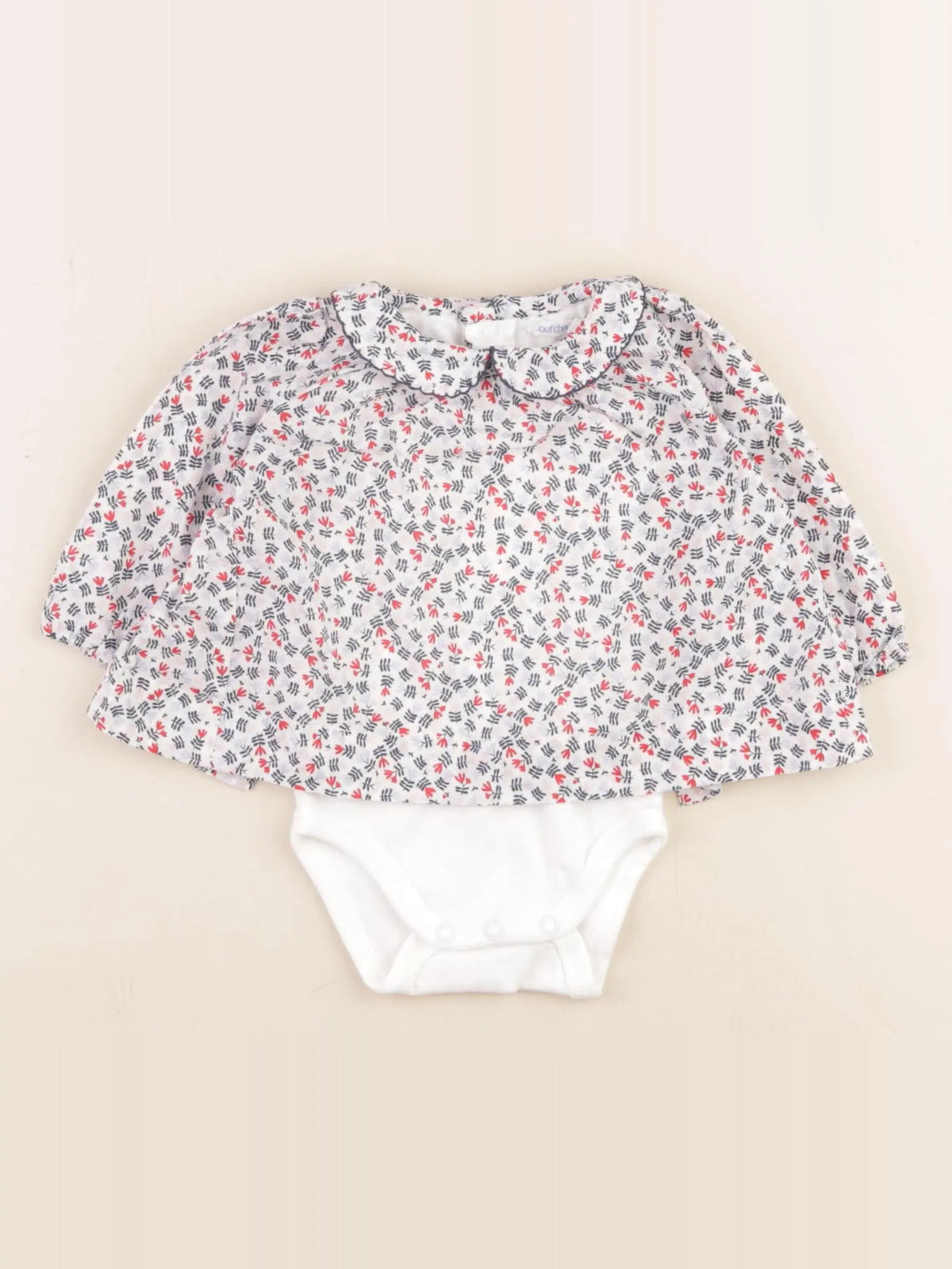 Boutchou - body blouse multicolore - 3 mois