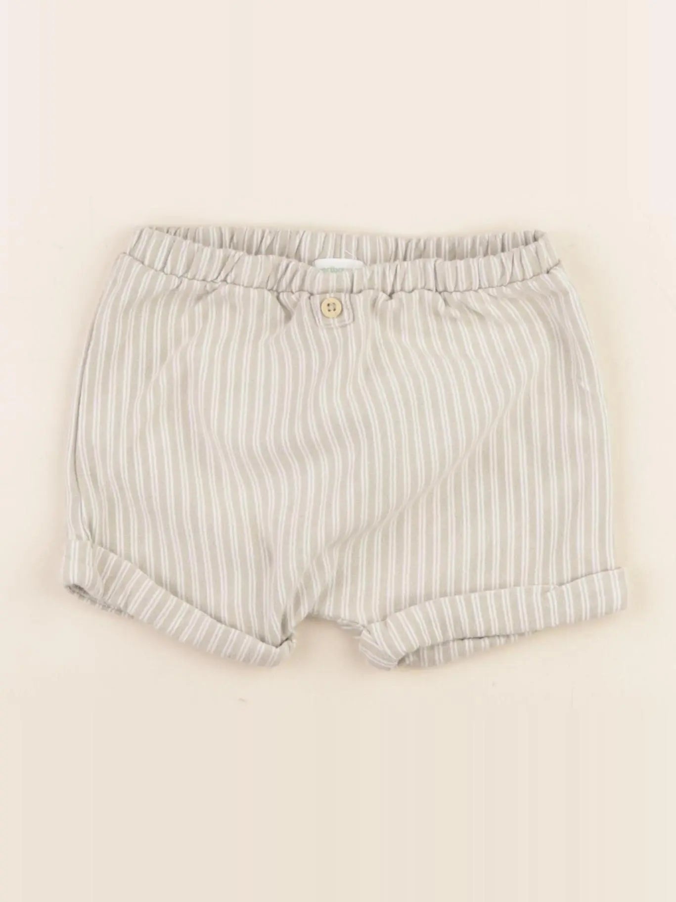 Vertbaudet - short vert - 18 mois