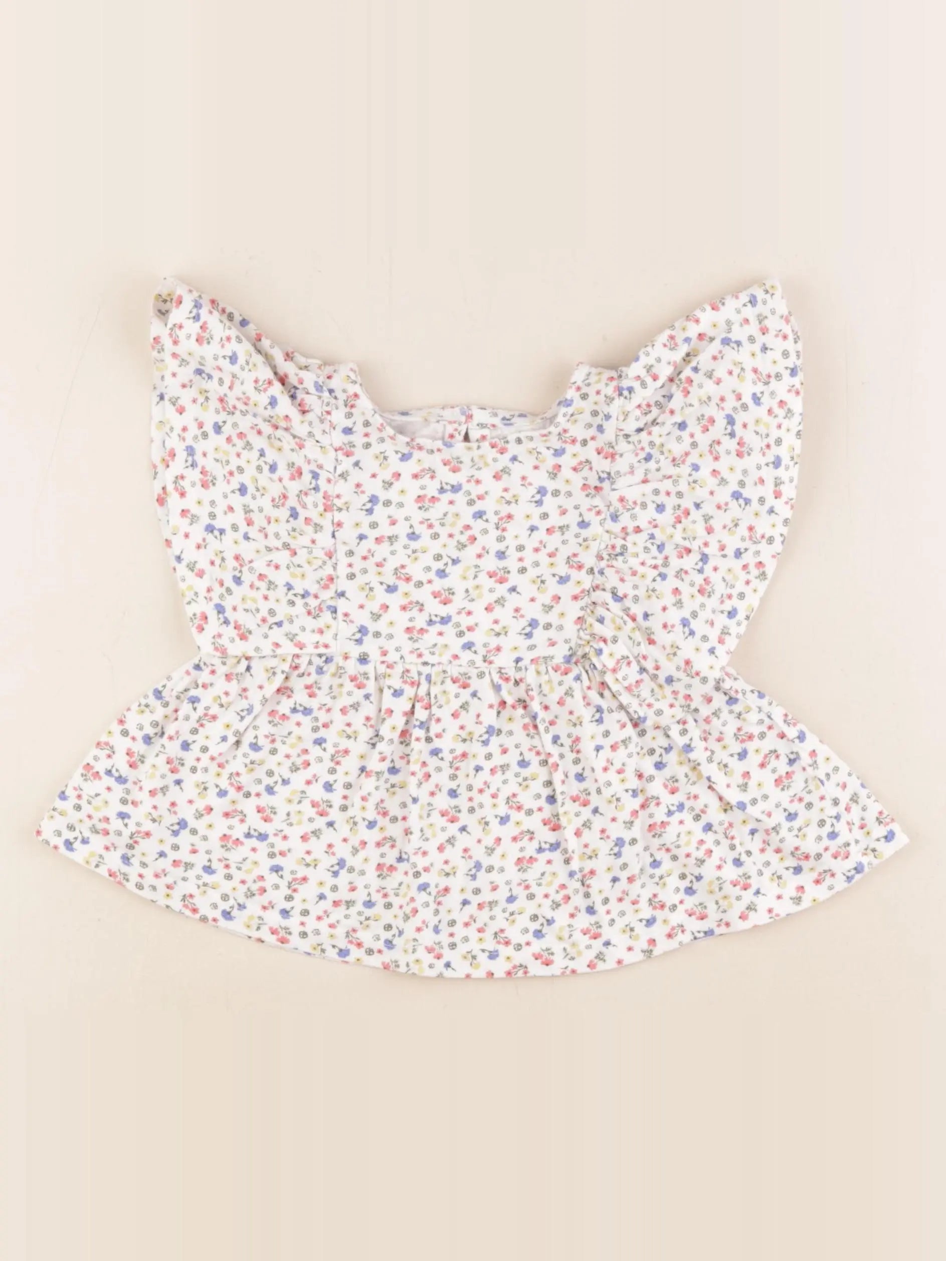 Vertbaudet - tee-shirt multicolore - 4 ans
