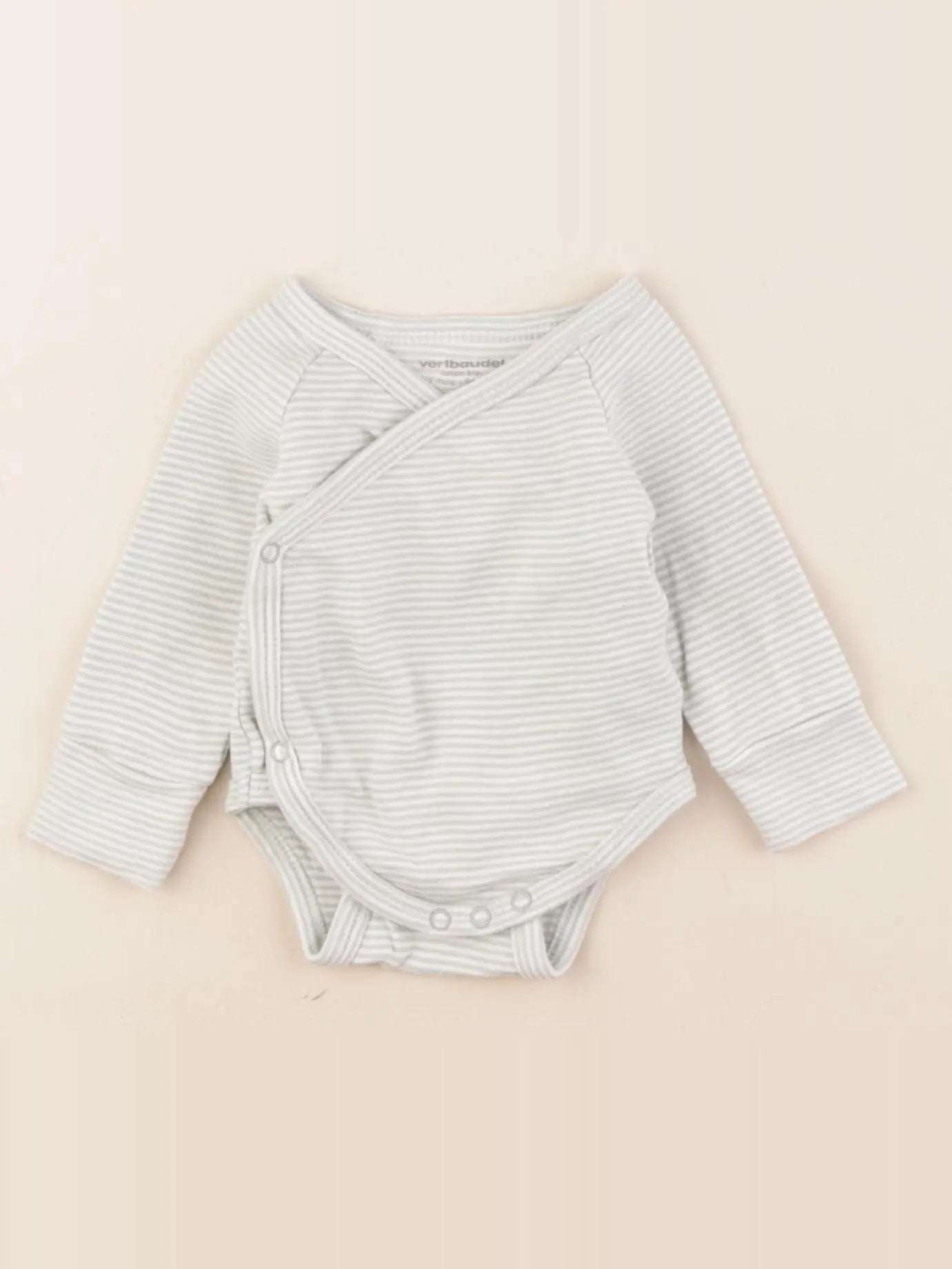 Vertbaudet - body vert - 1 mois