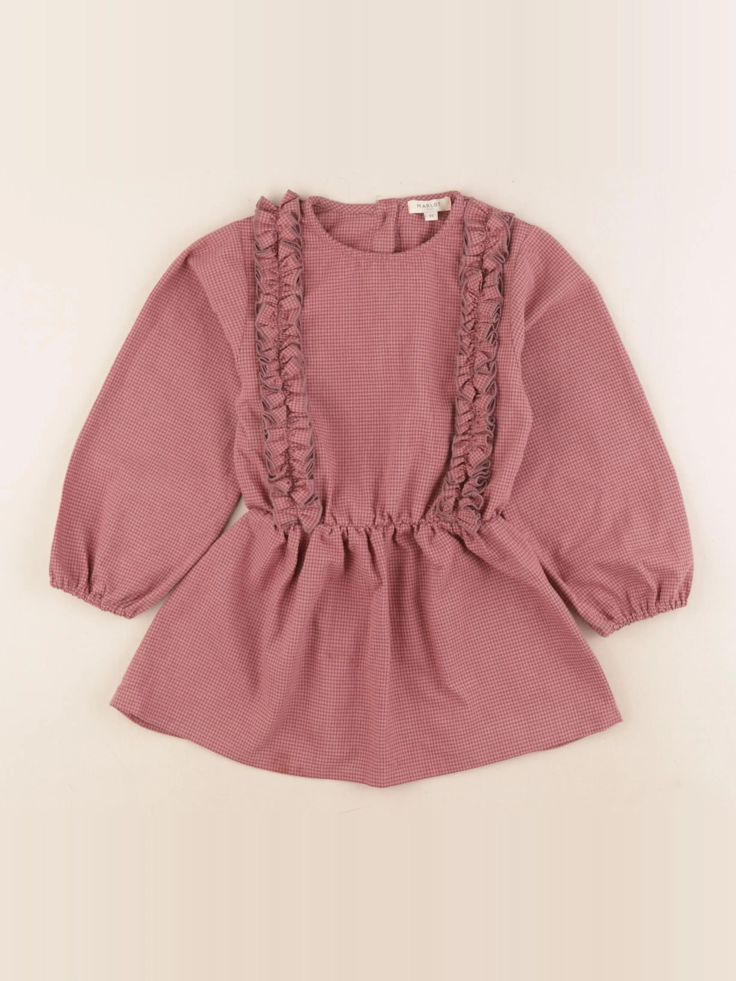 Marlot Paris - robe rose - 4 ans