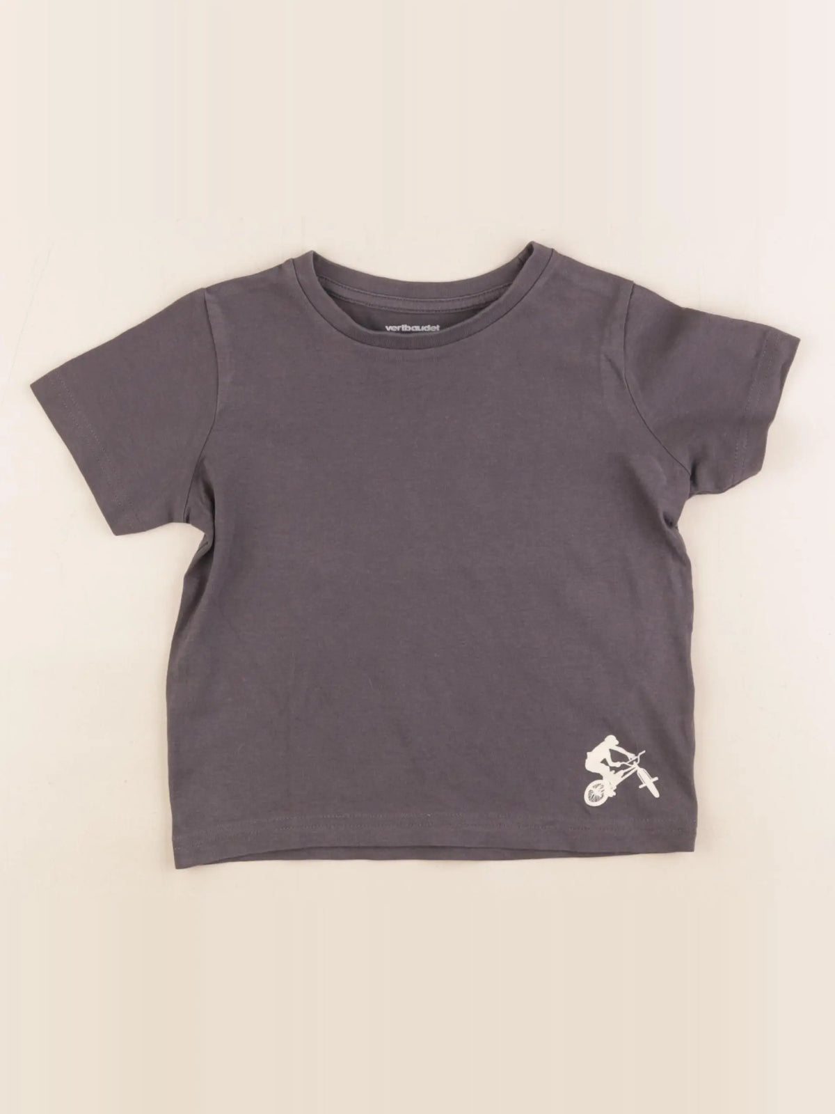 Vertbaudet - tee-shirt gris - 3 ans