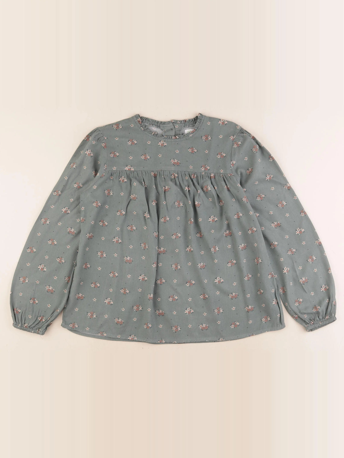 Vertbaudet - blouse vert - 12 ans
