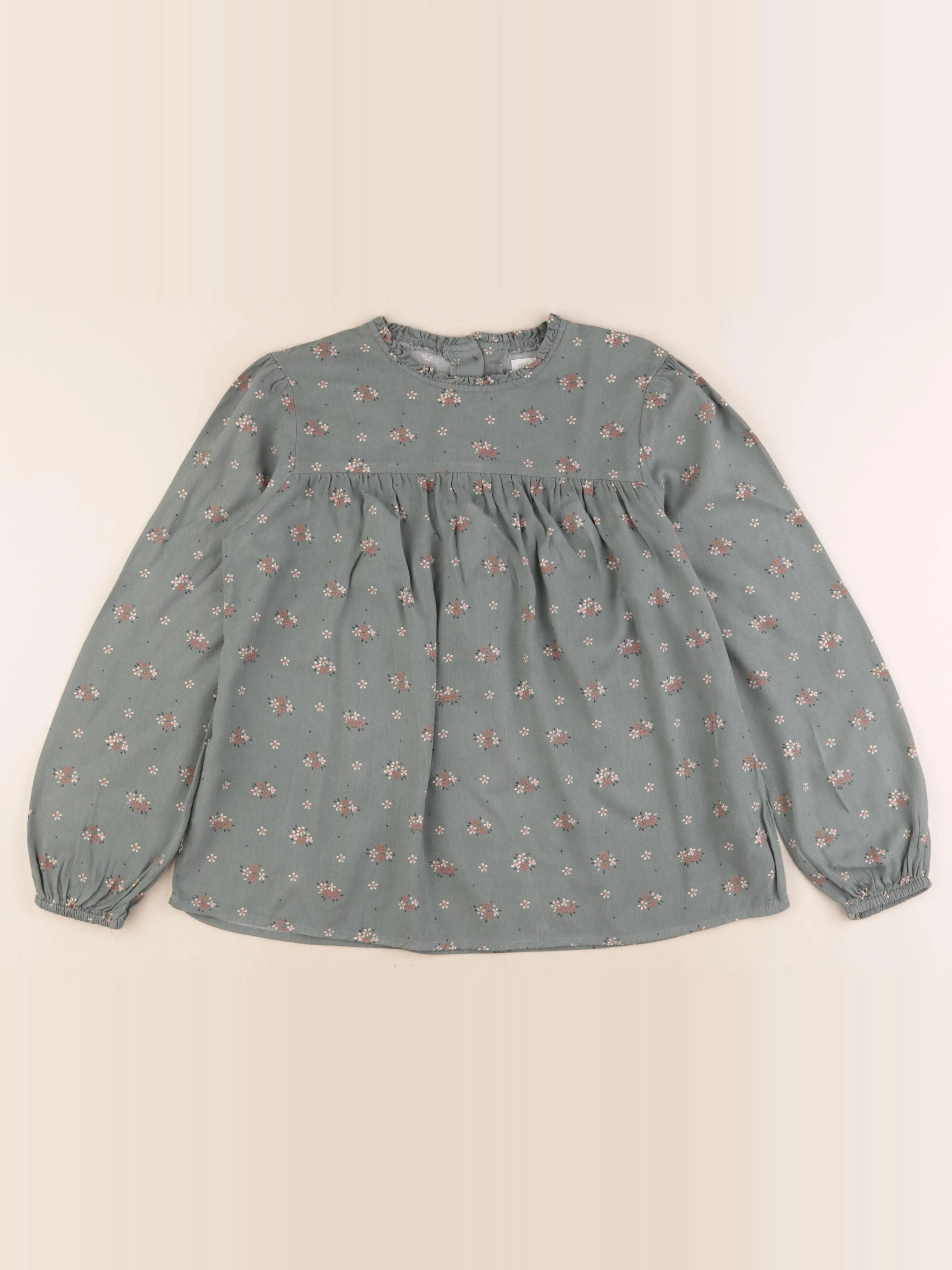 Vertbaudet - blouse vert - 12 ans