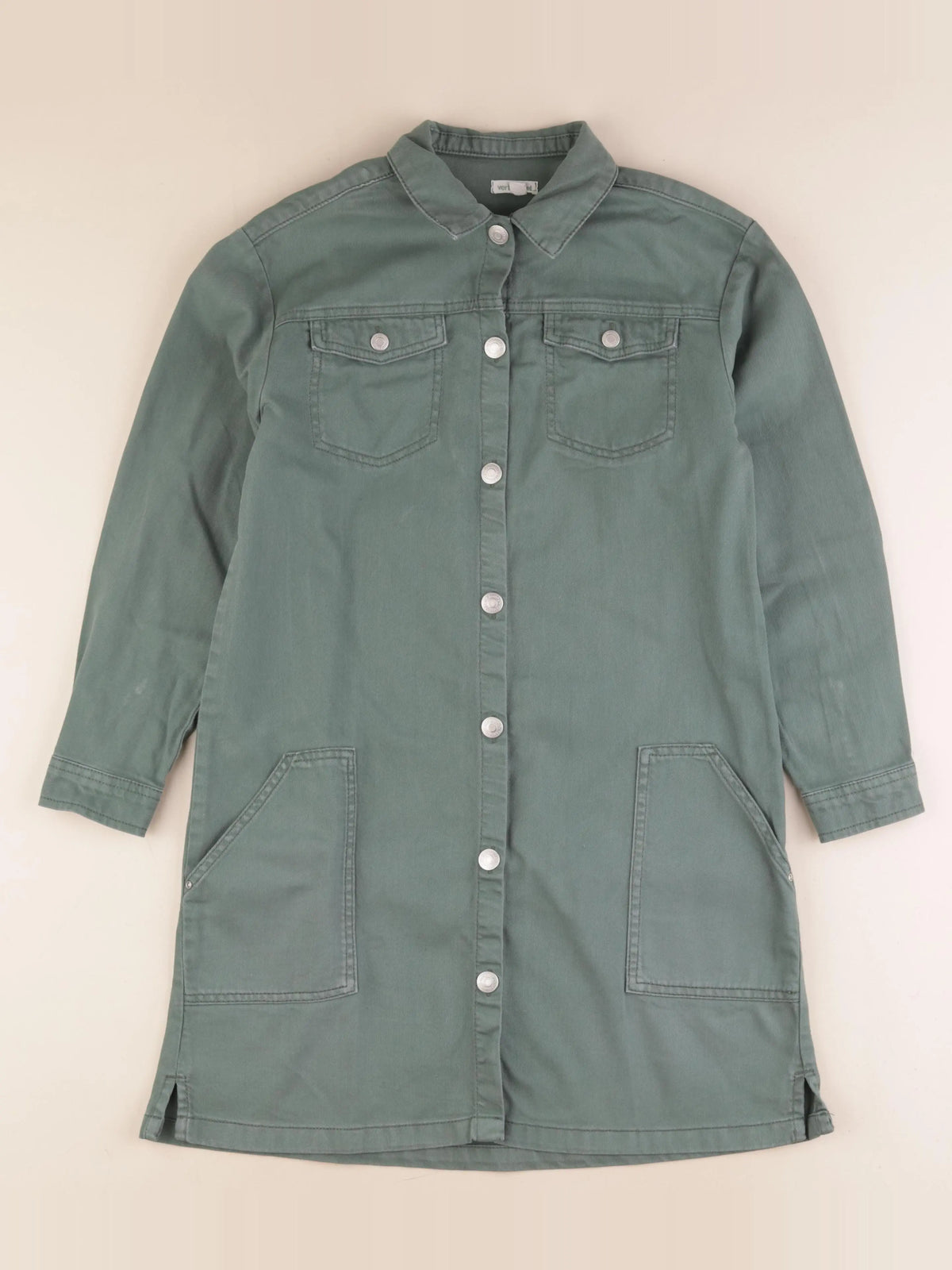 Vertbaudet - robe vert - 12 ans