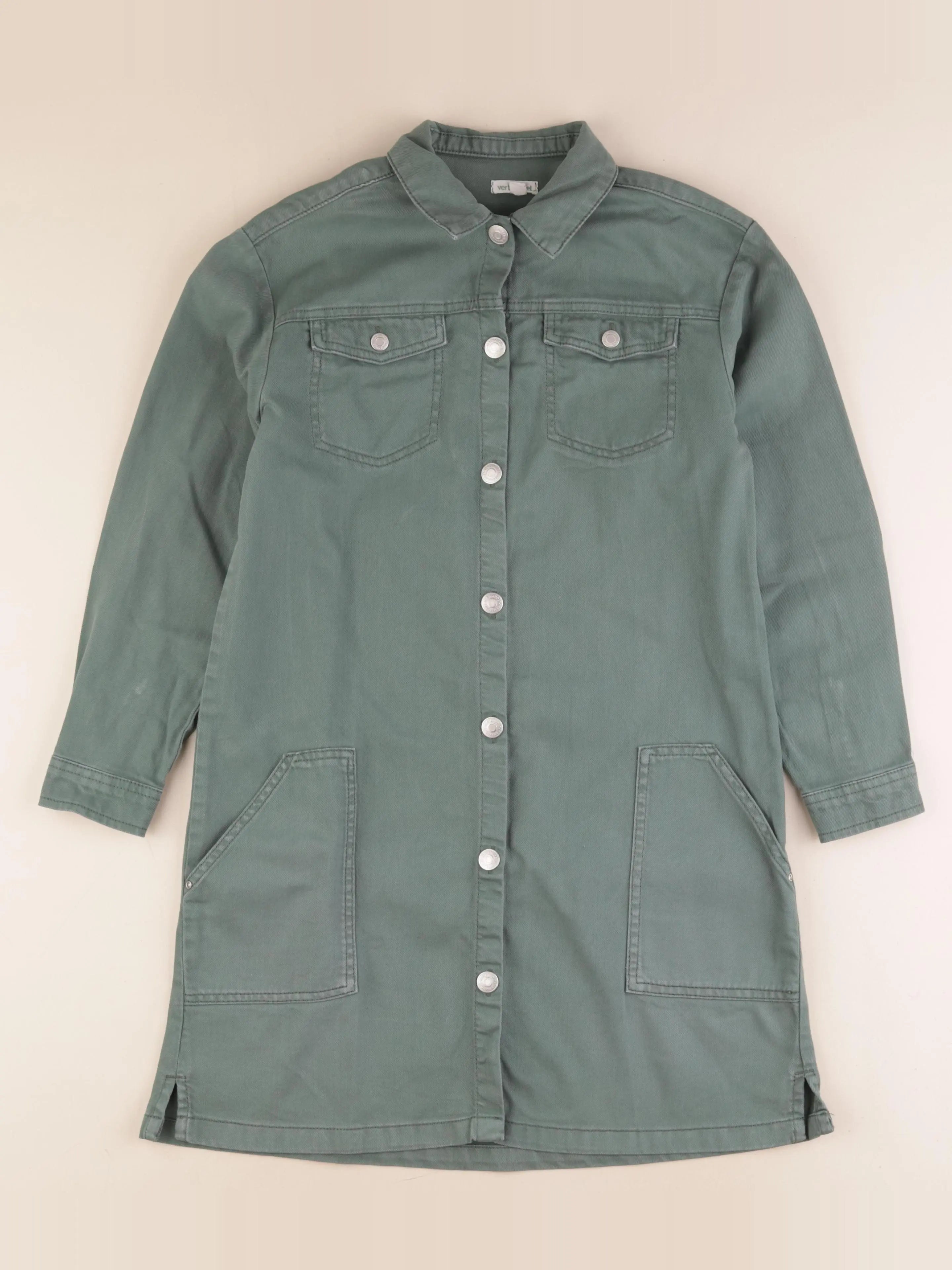 Vertbaudet - robe vert - 12 ans