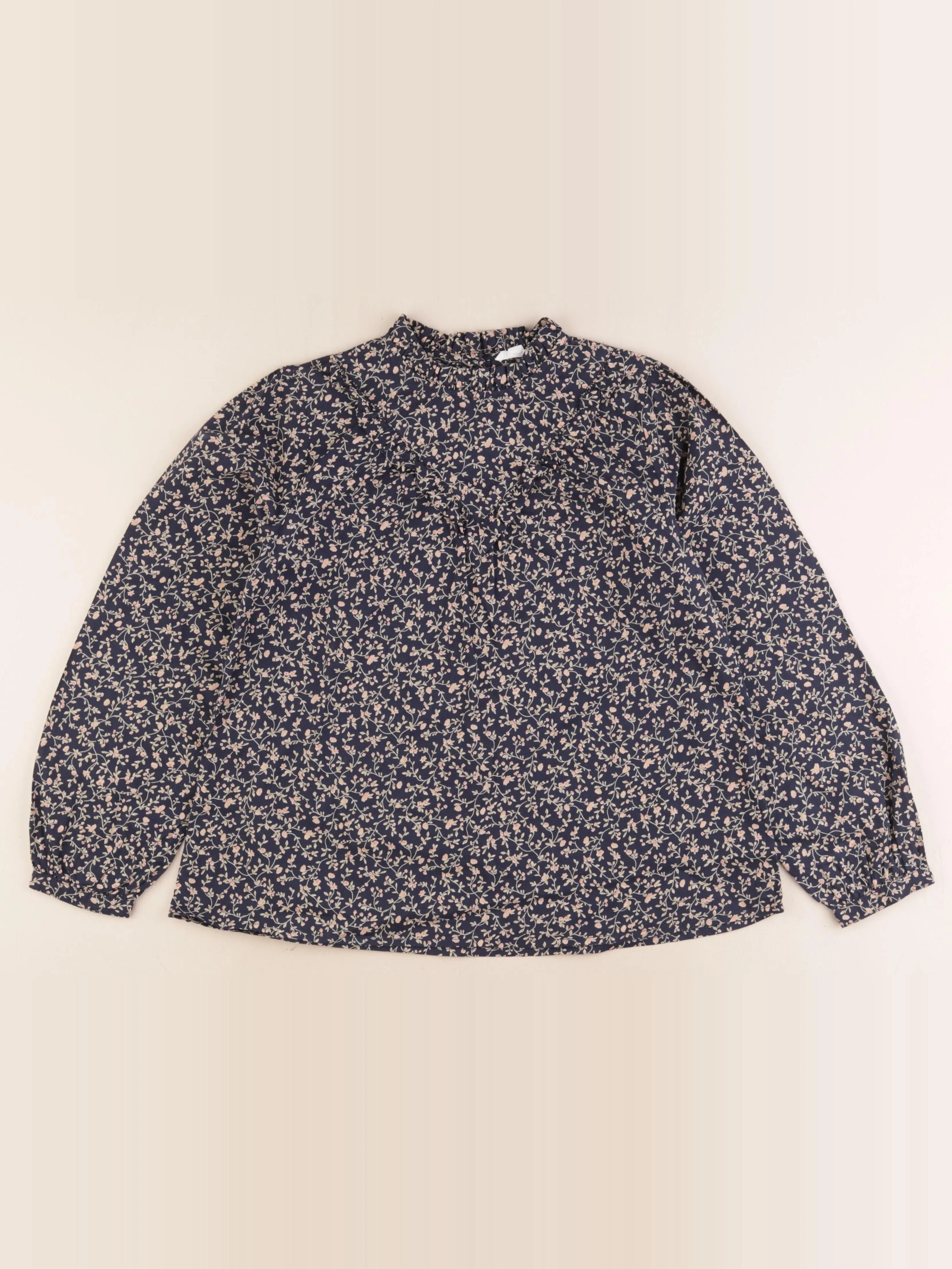 Vertbaudet - blouse bleu - 12 ans