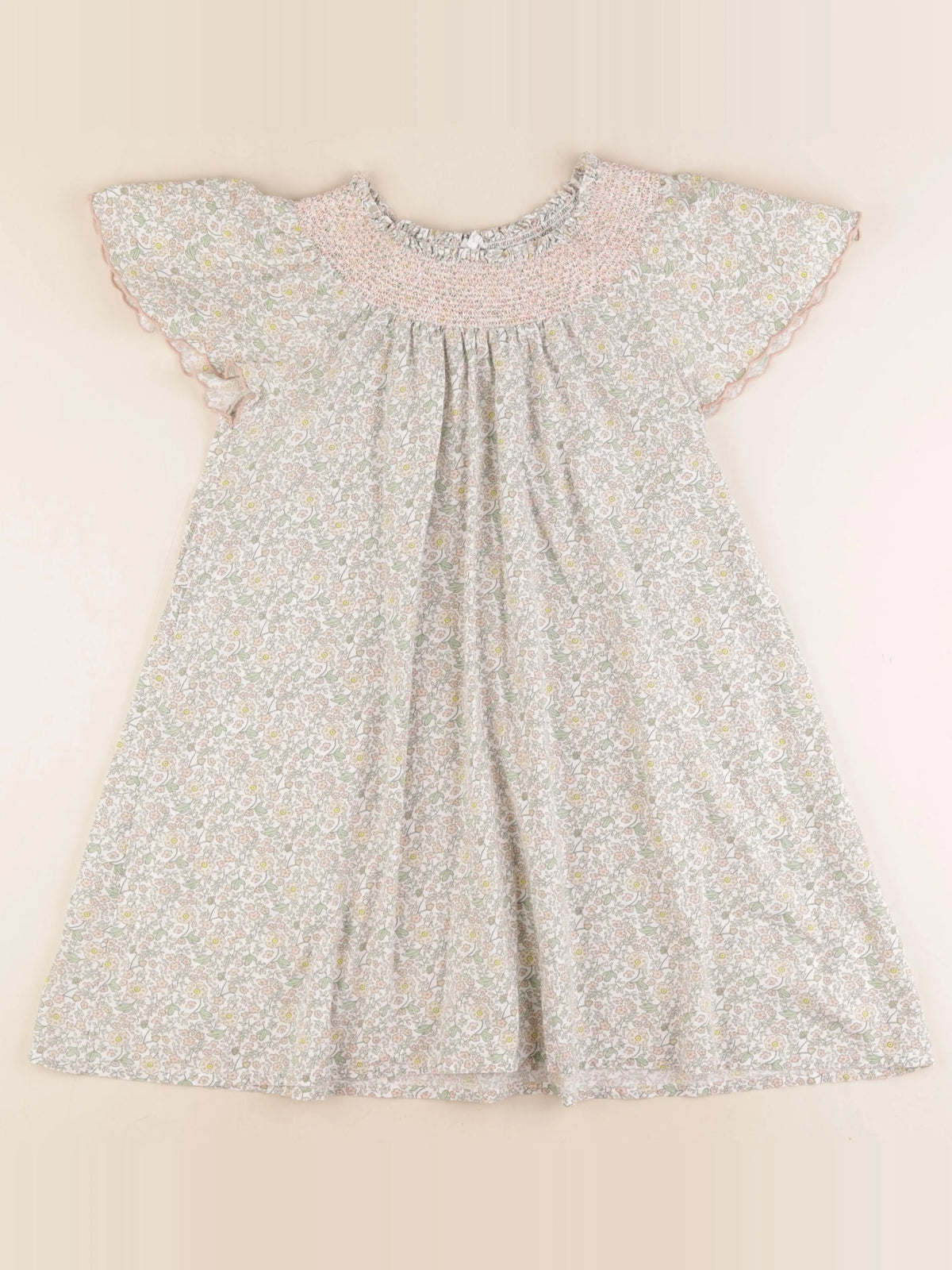 Vertbaudet - robe vert - 10 ans
