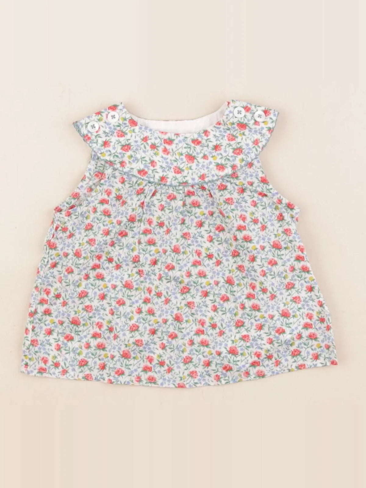 Cyrillus - blouse multicolore - 3 mois