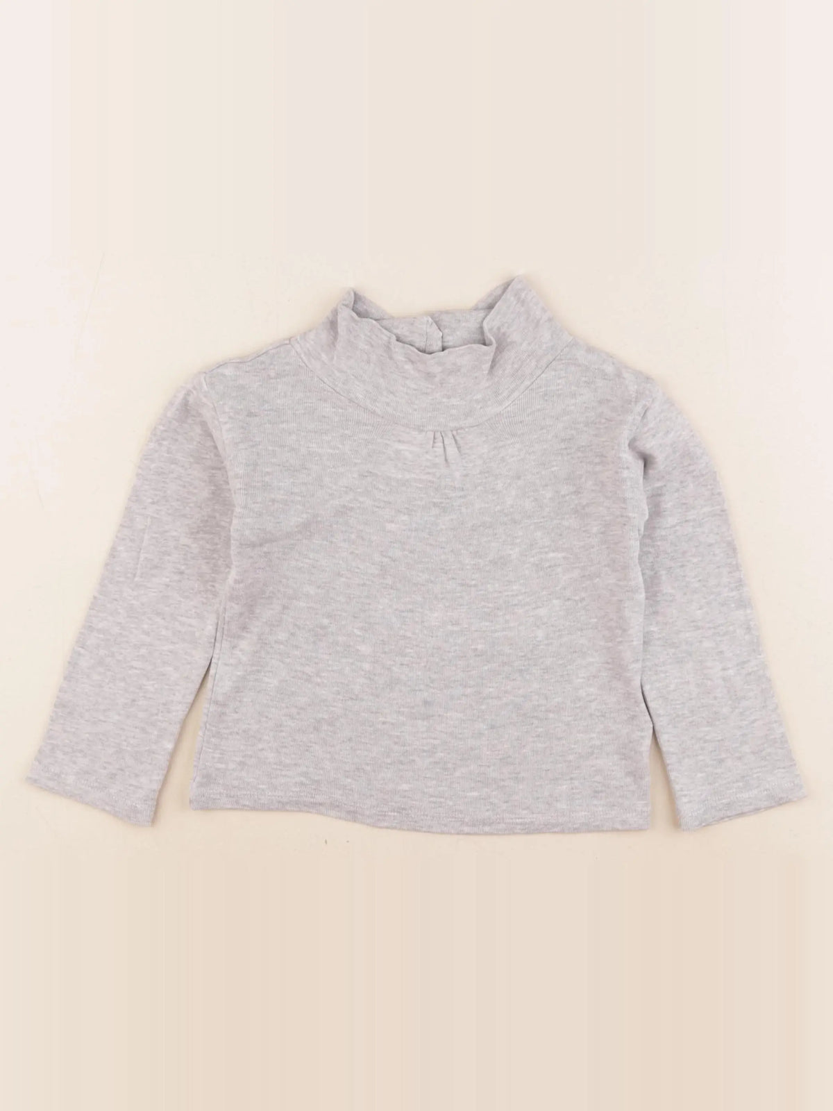 Vertbaudet - sous-pull gris - 2 ans