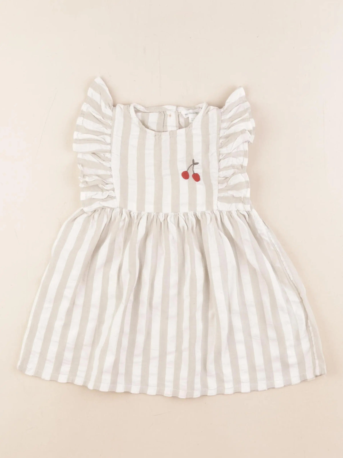 Vertbaudet - robe vert - 18 mois