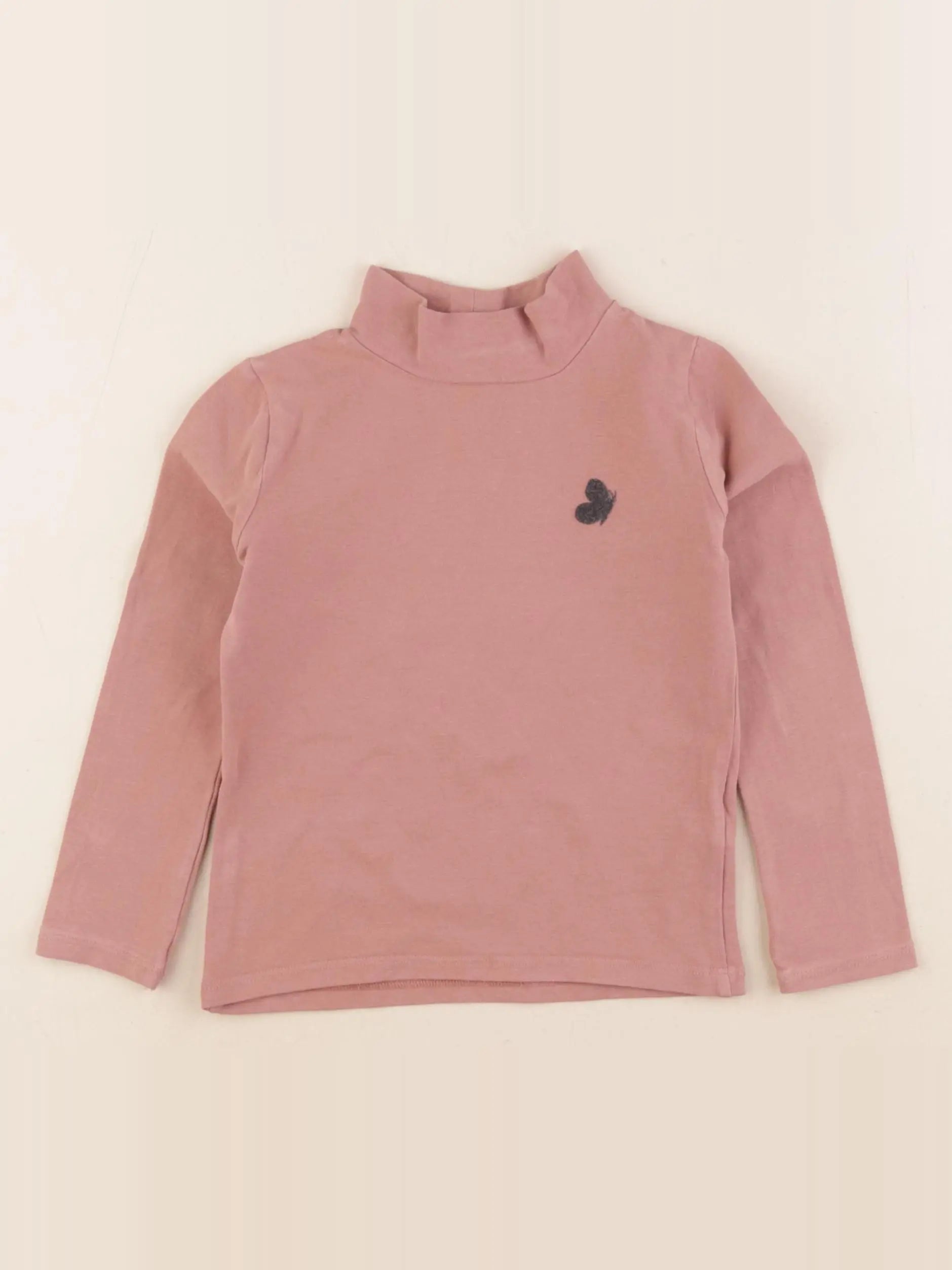 Vertbaudet - sous-pull rose - 4 ans