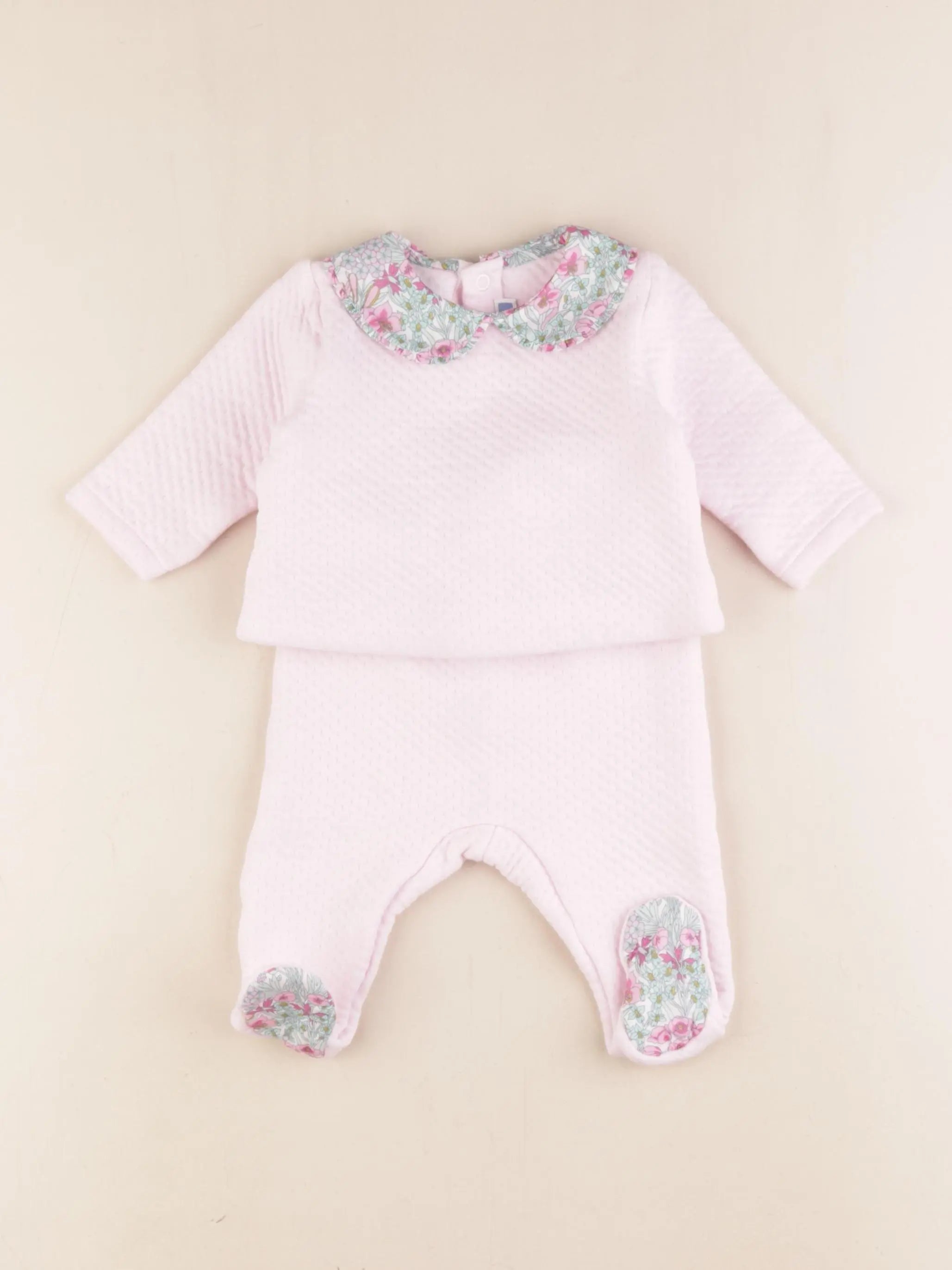 Jacadi - ensemble liberty rose - 6 mois