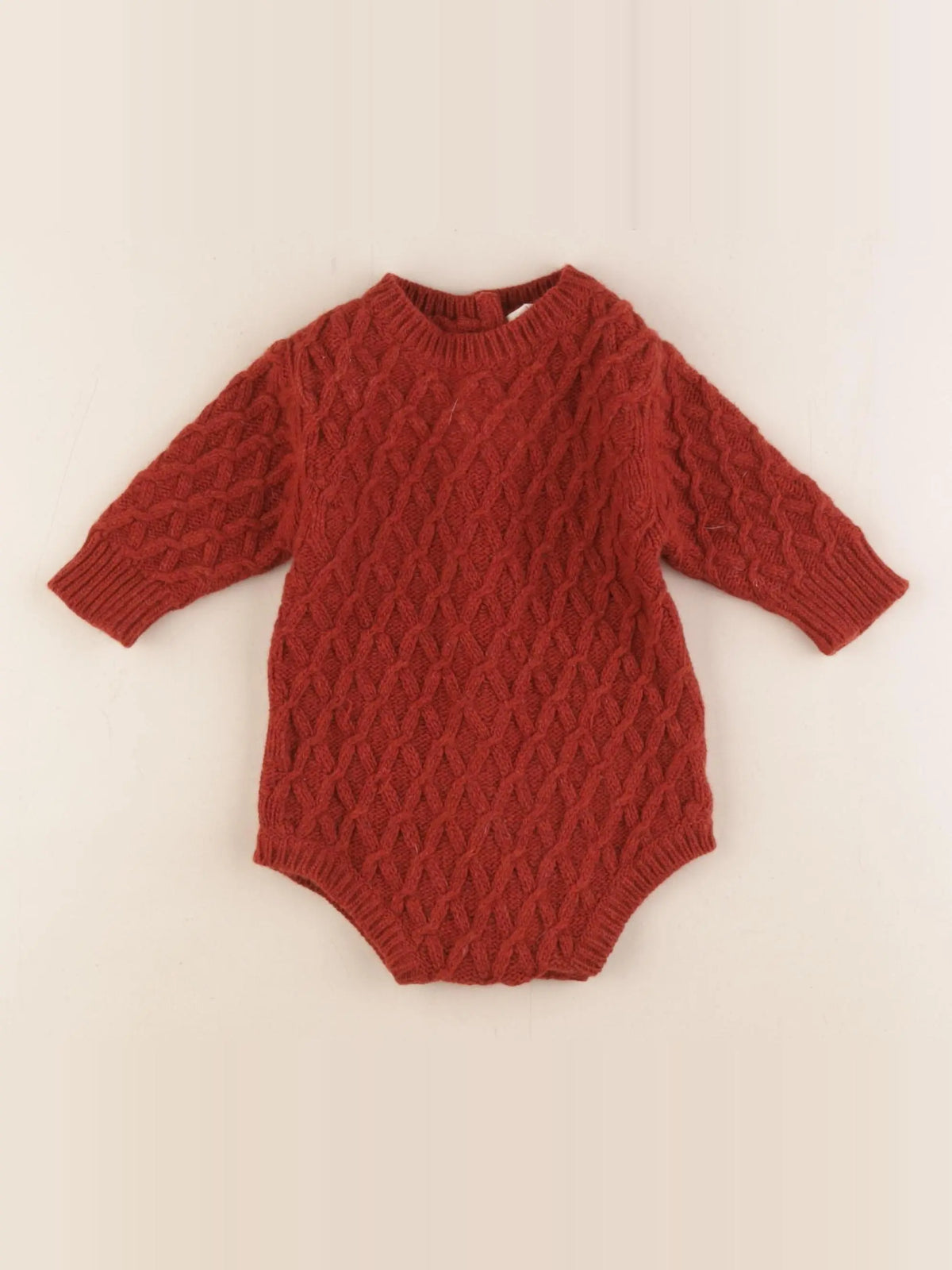 Lililotte - combinaison rouge - 3/6 mois