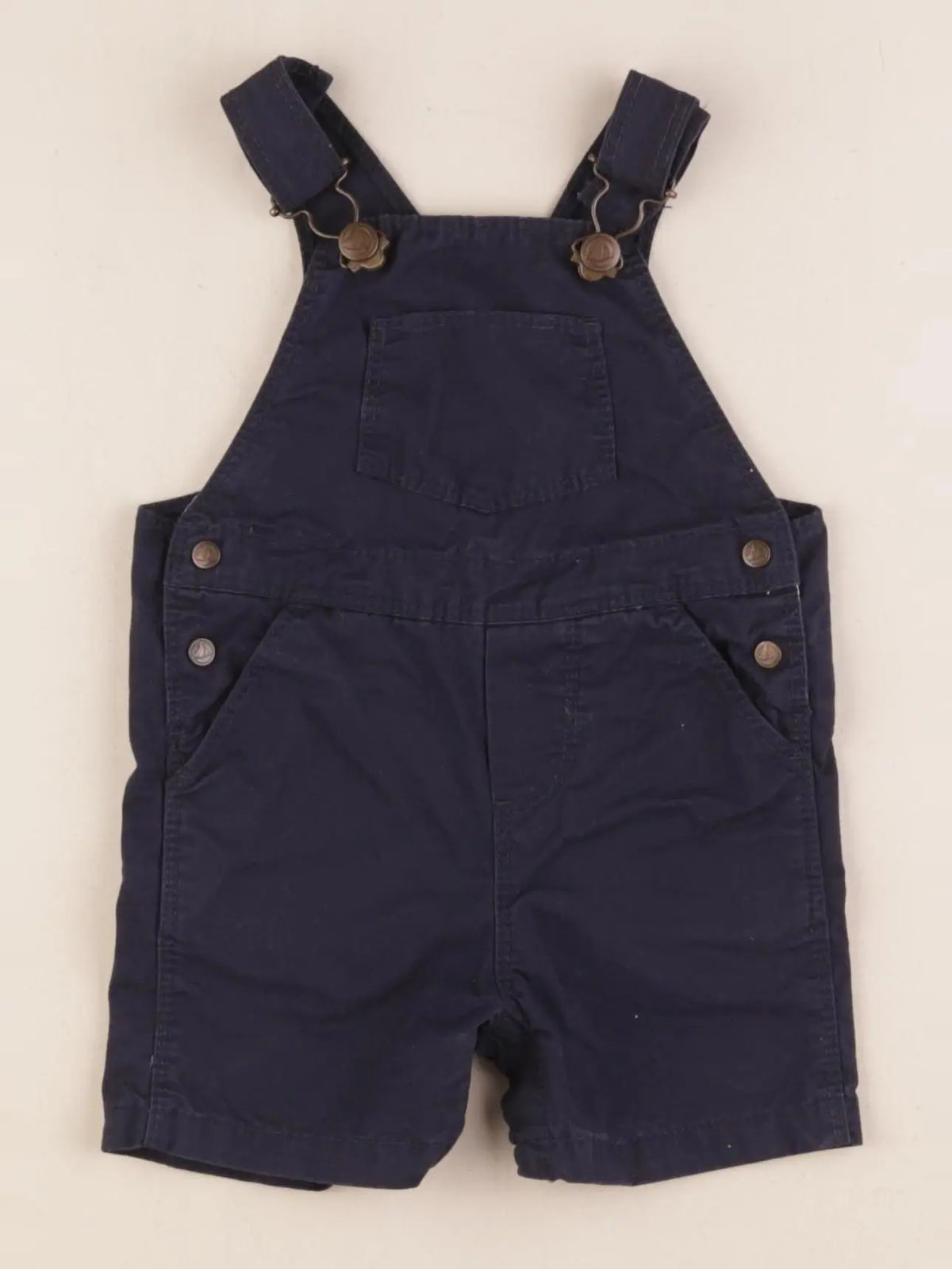 Petit Bateau - salopette bleu - 3 mois
