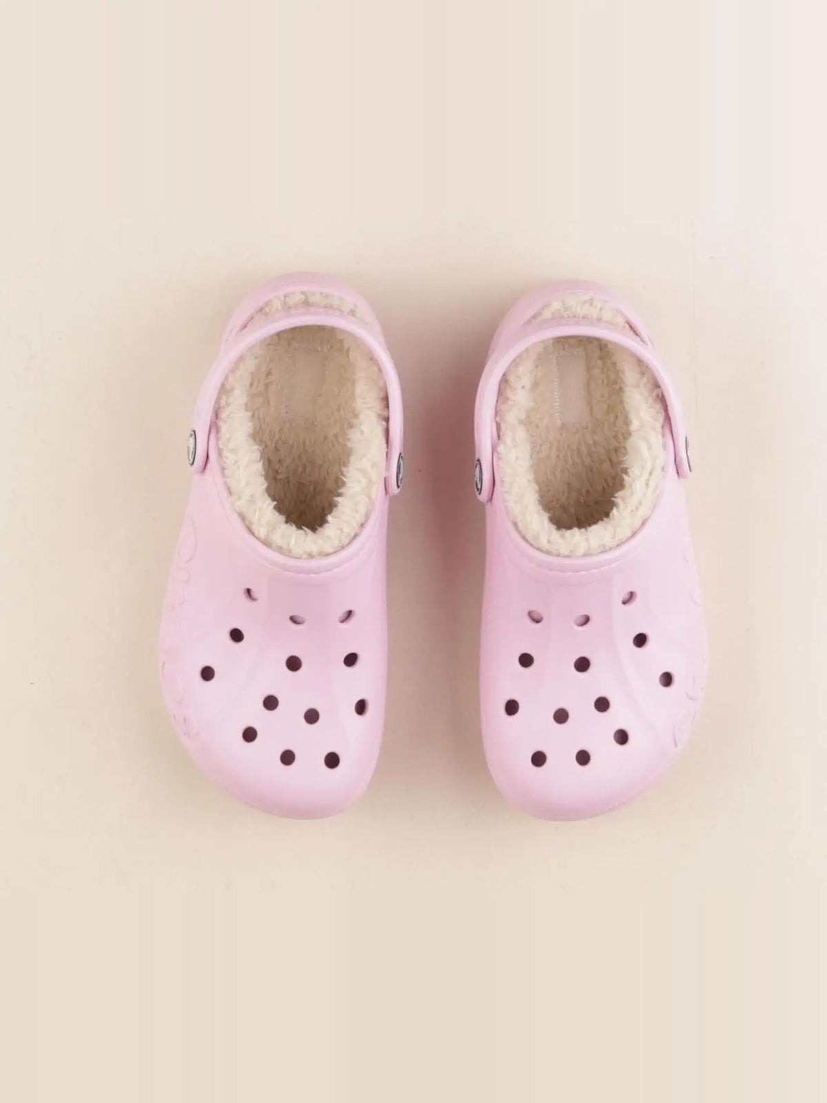 Crocs - sandales fourrées rose - pointure 33/34