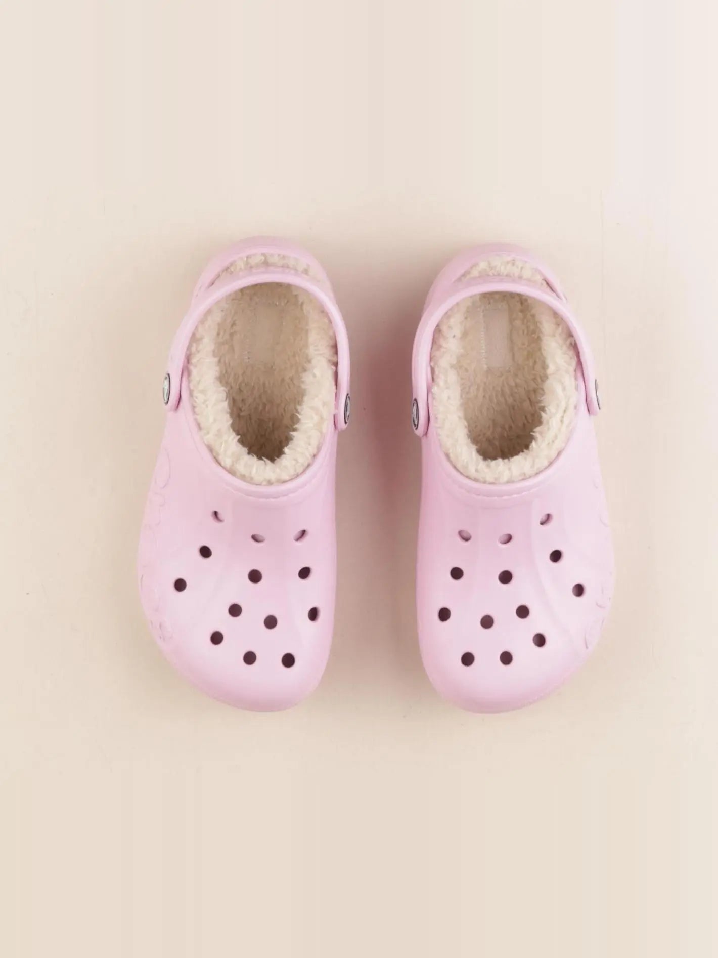 Crocs - sandales fourrées rose - pointure 33/34