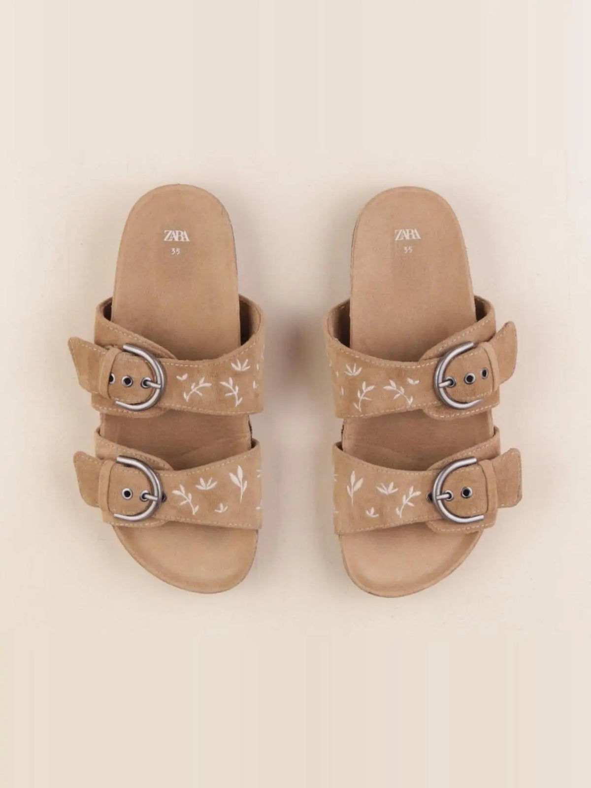 Zara - sandales marron - pointure 35