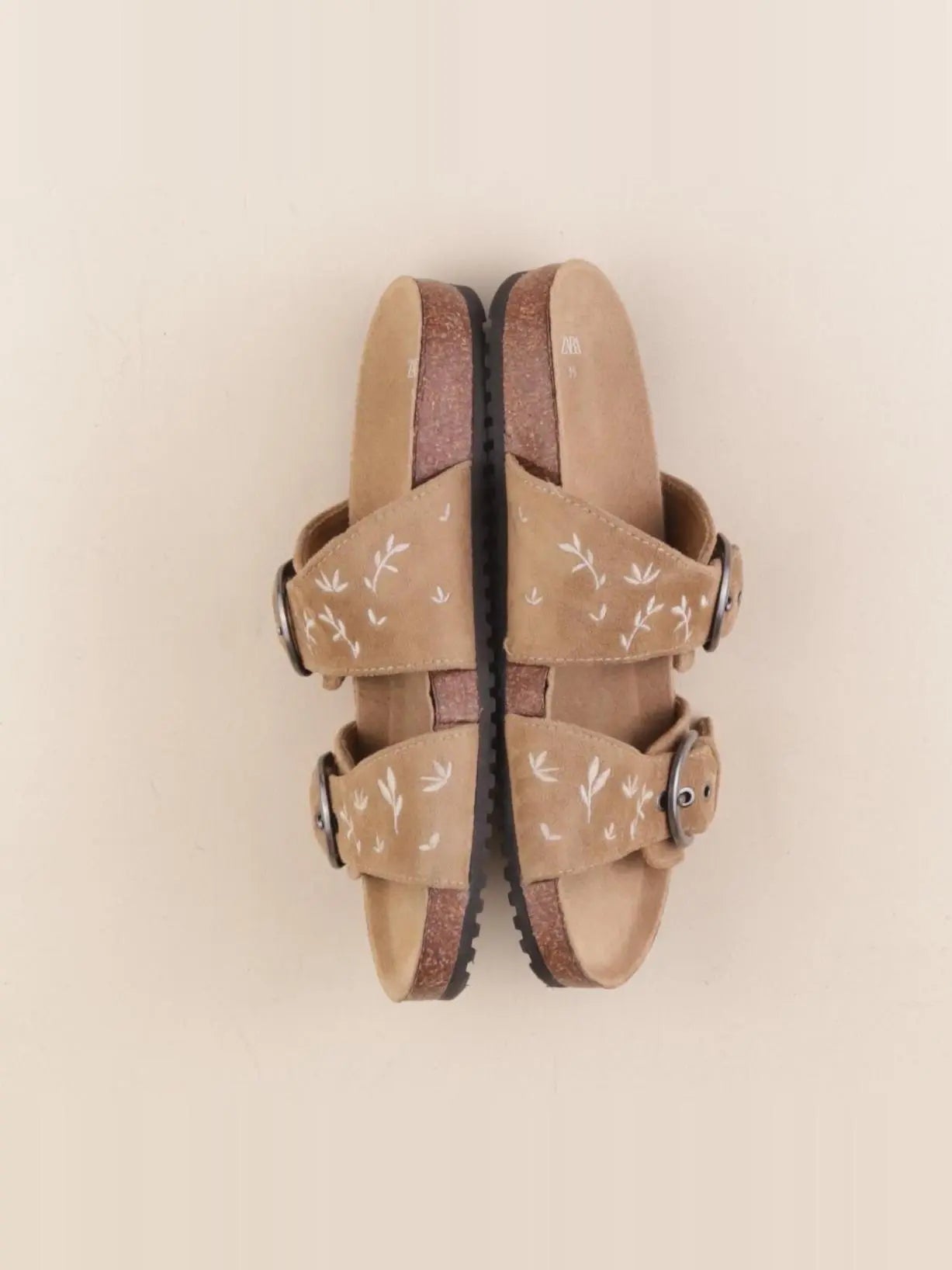 Zara - sandales marron - pointure 35