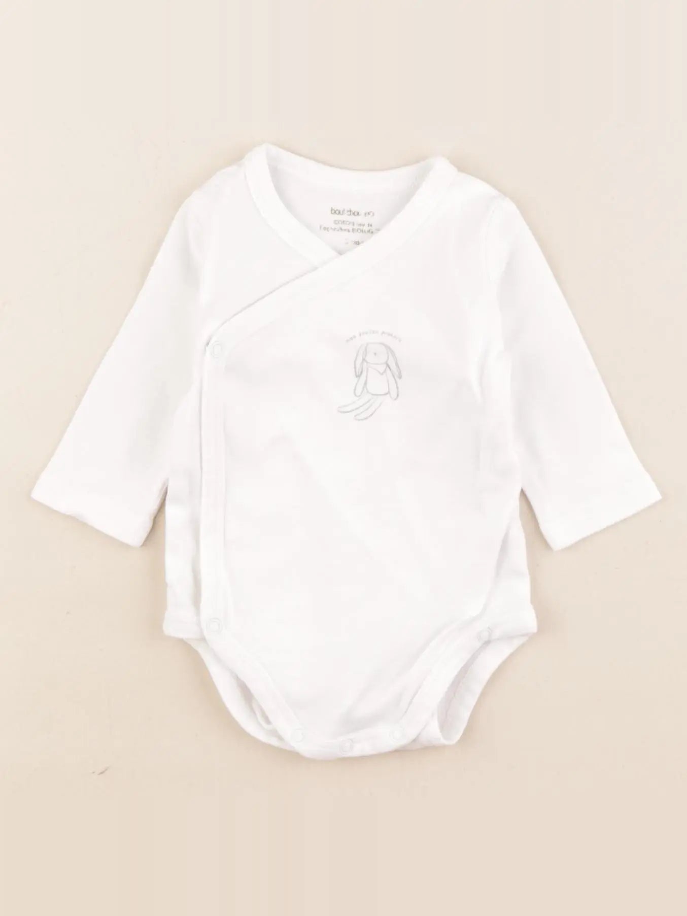 Boutchou - body blanc - 3 mois