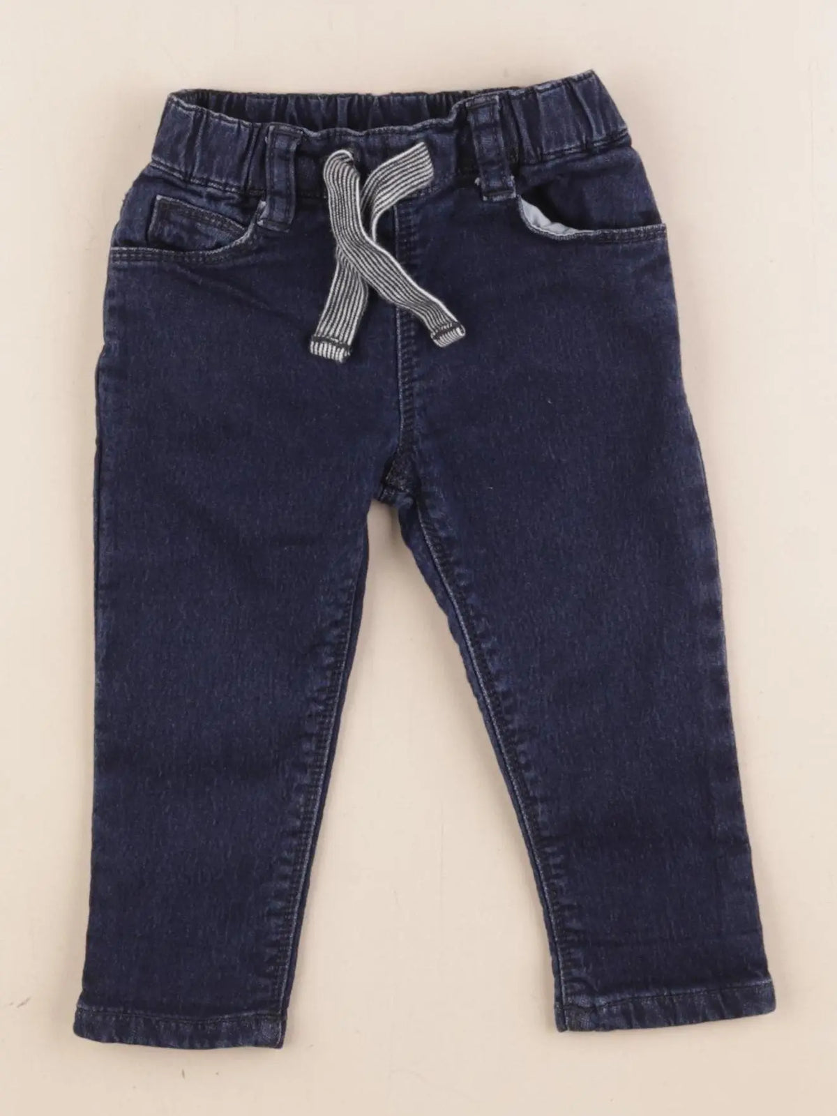 Petit Bateau - jean bleu - 6 mois