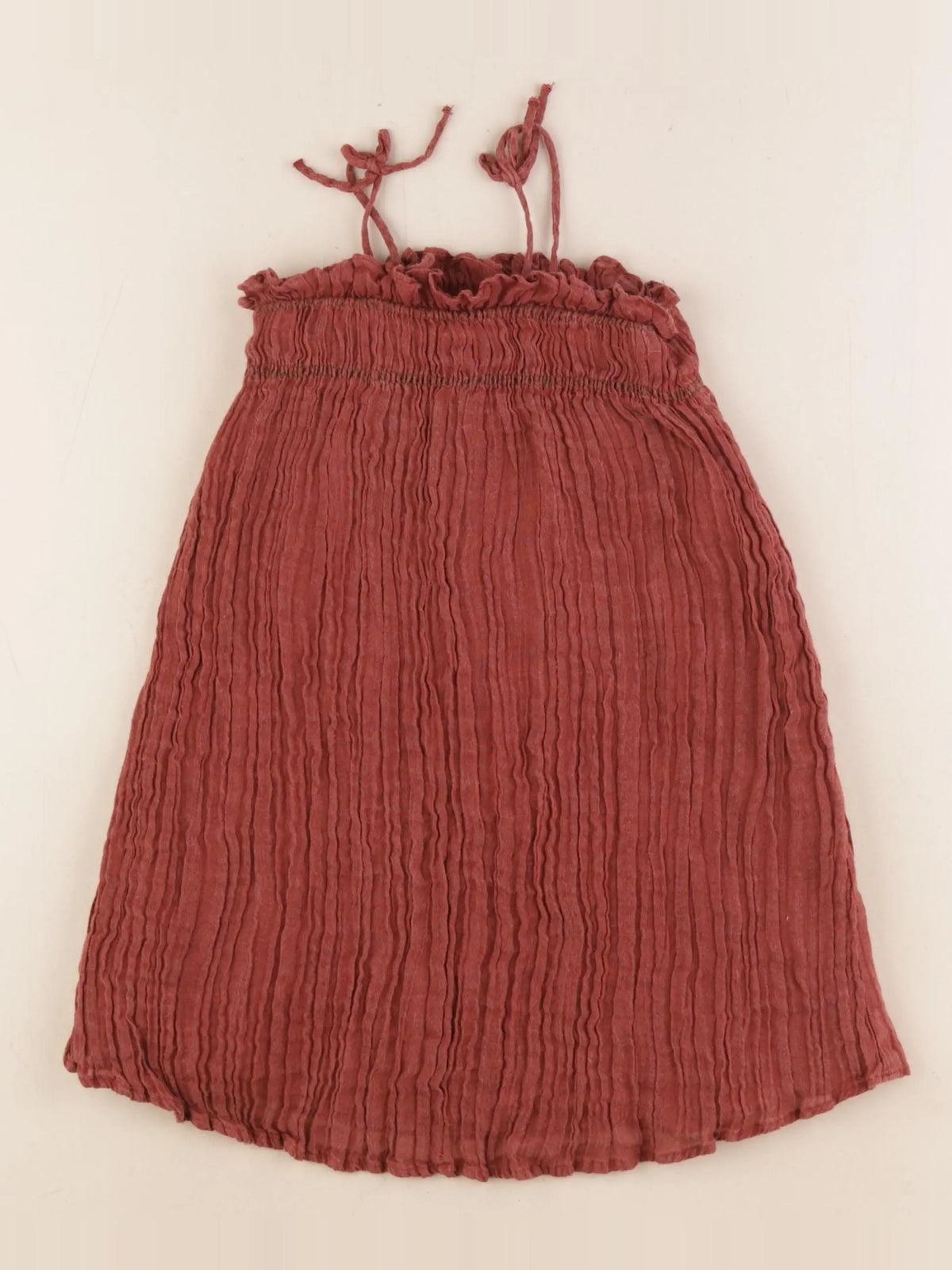 Zara - robe rouge - 3/4 ans