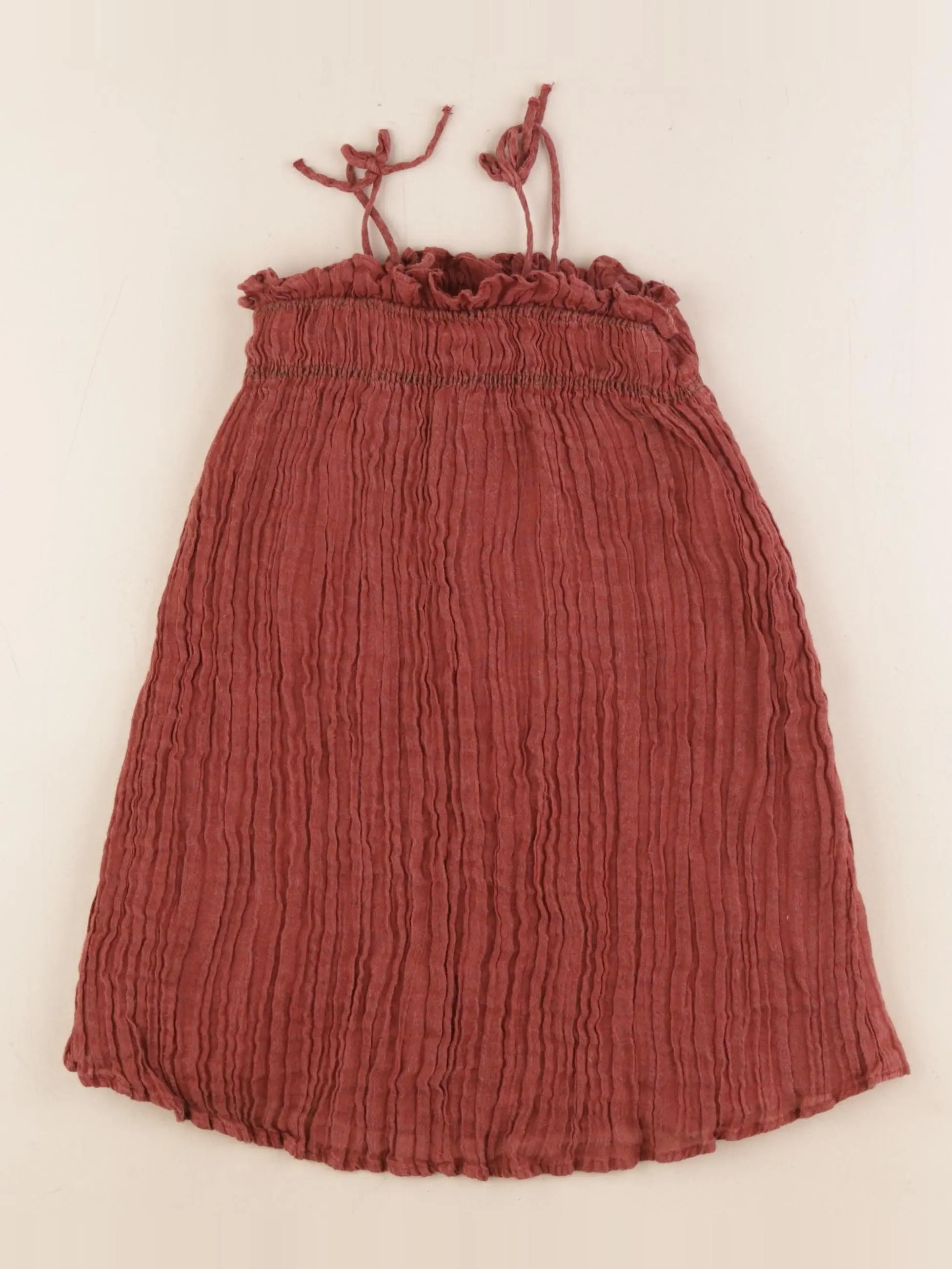 Zara - robe rouge - 3/4 ans