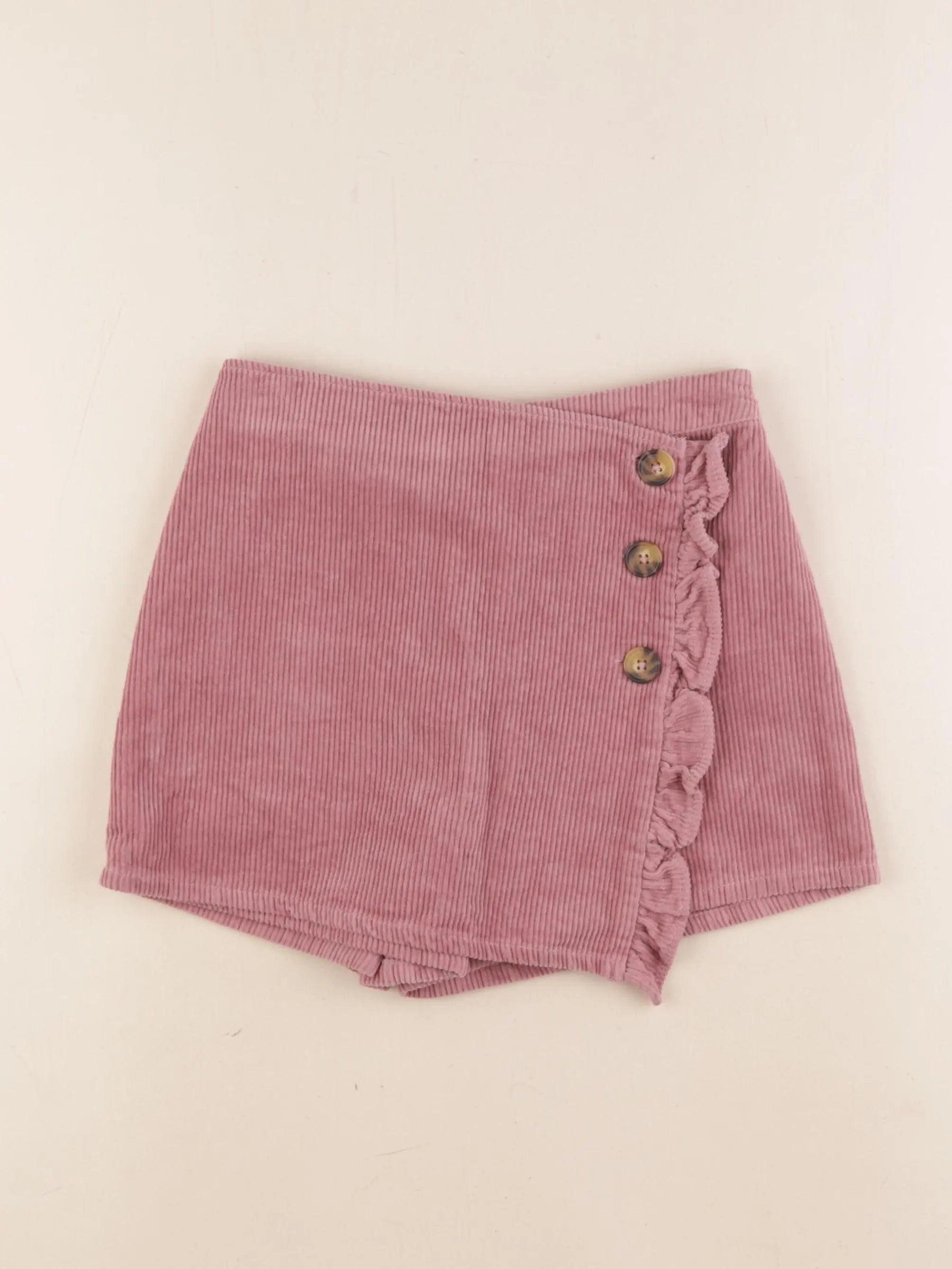 Vertbaudet - jupe short rose - 10 ans
