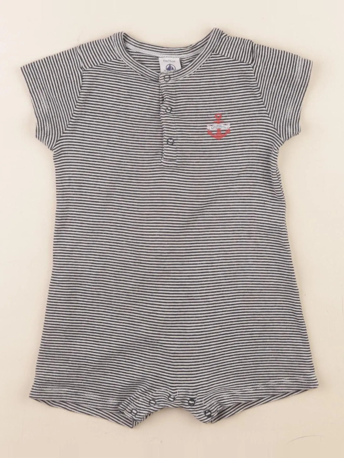 Petit Bateau - pyjama coton multicolore - 12 mois