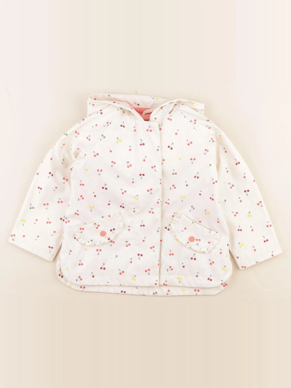 Vertbaudet - imperméable beige - 3 ans